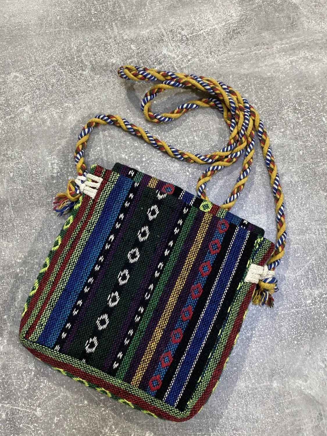 Handmade vintage deals multicolor mini bag