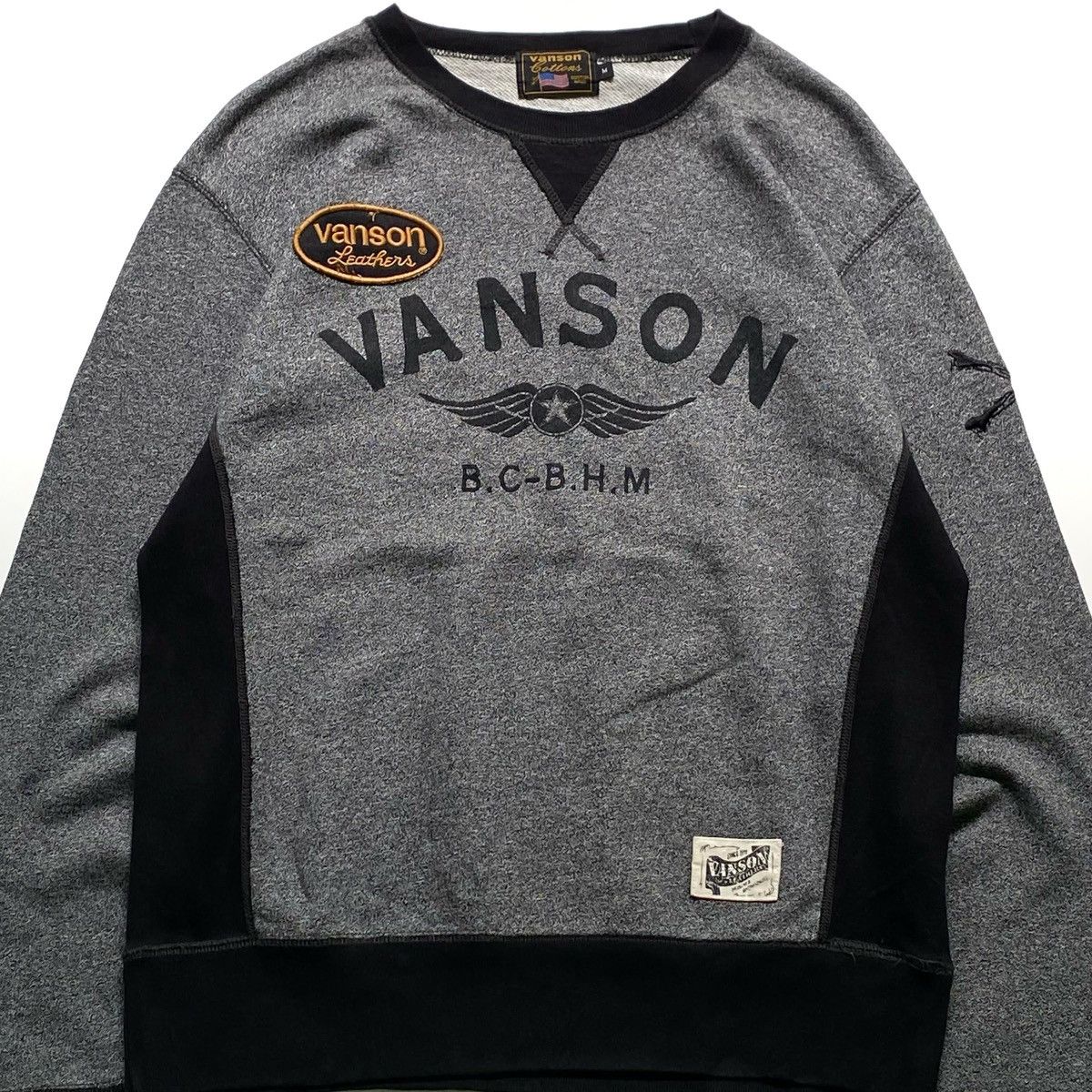Vanson Leathers × Vintage 🔥RARE🔥 Vanson leather americana sweatshirt Size US M / EU 48-50 / 2 - 1 Thumbnail