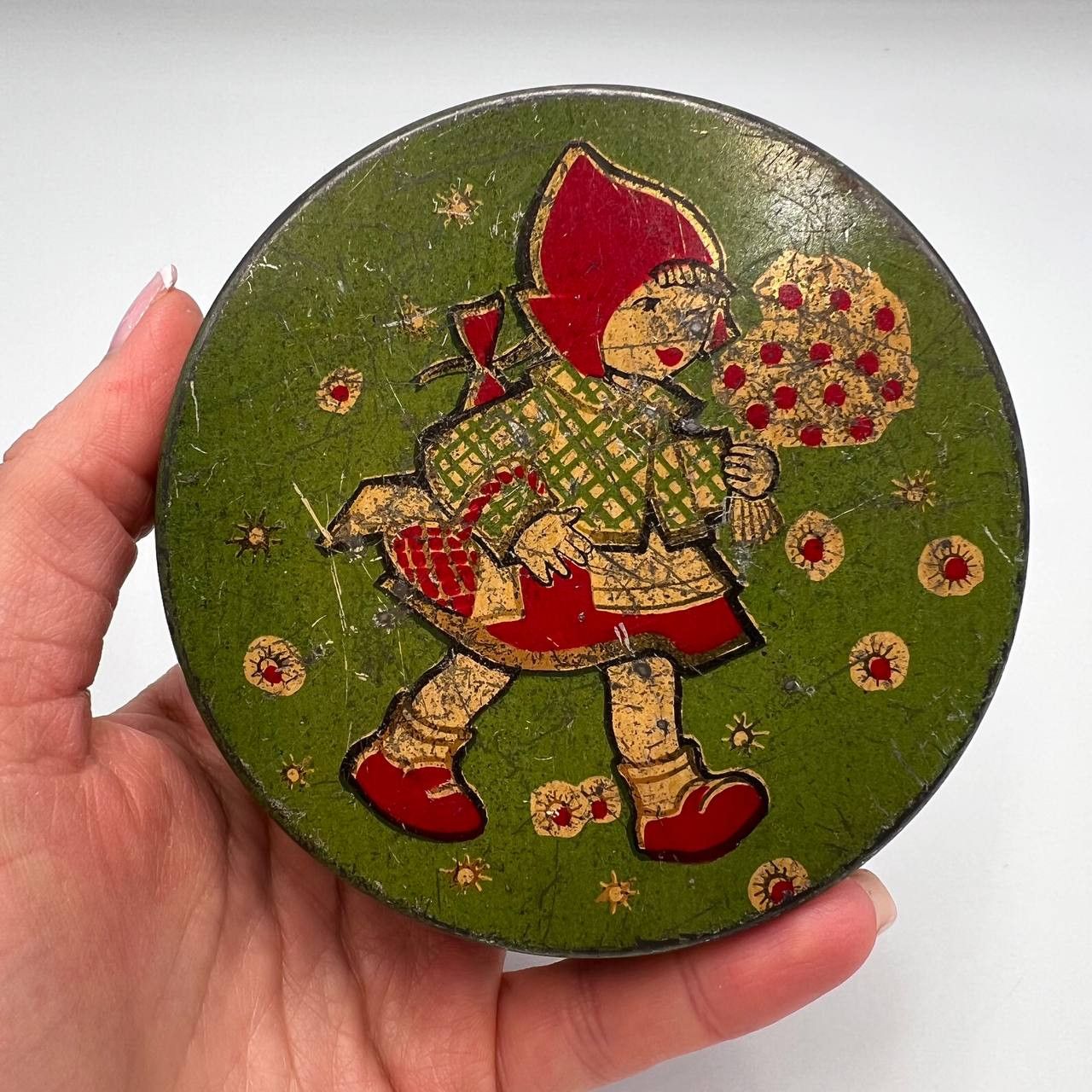 Vintage 1960Vintage USSR Tin Metal Candy Box Monpassier Souvenir Size ONE SIZE - 6 Thumbnail