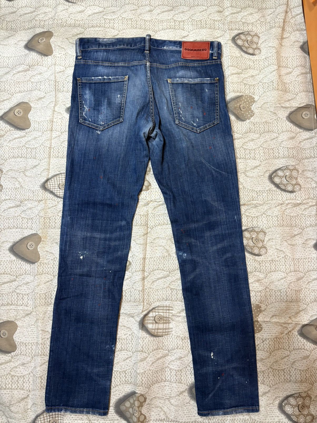 Dsquared2 🔥 Dsquared2 Cool Guy Jeans S74LB0330 Distressed Blue Denim Size US 34 / EU 50 - 5 Thumbnail
