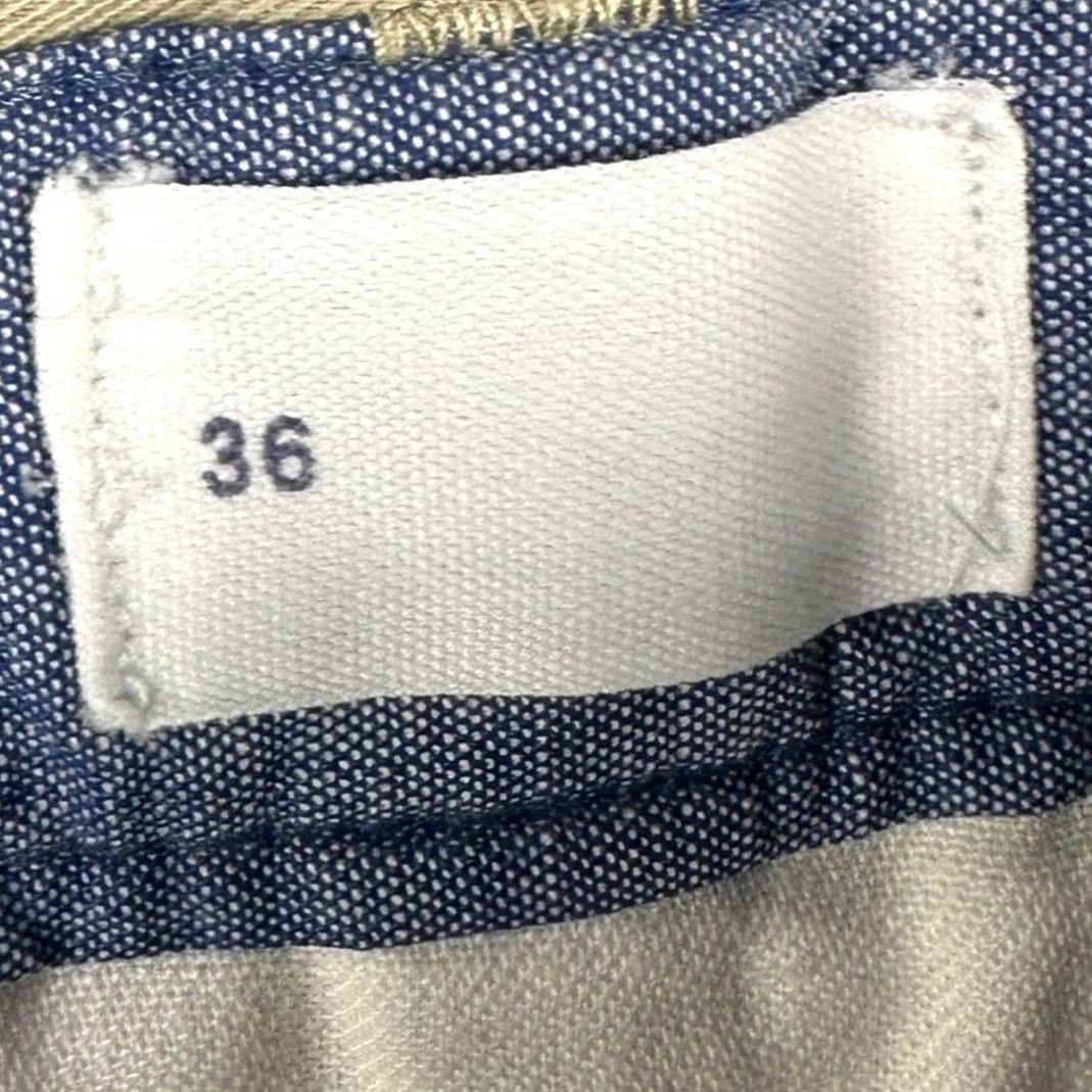 Gap GAP Mens Khaki Shorts 36 Beige Casual Flat Front Pockets Comfort Stretch Size US 36 / EU 52 - 4 Thumbnail