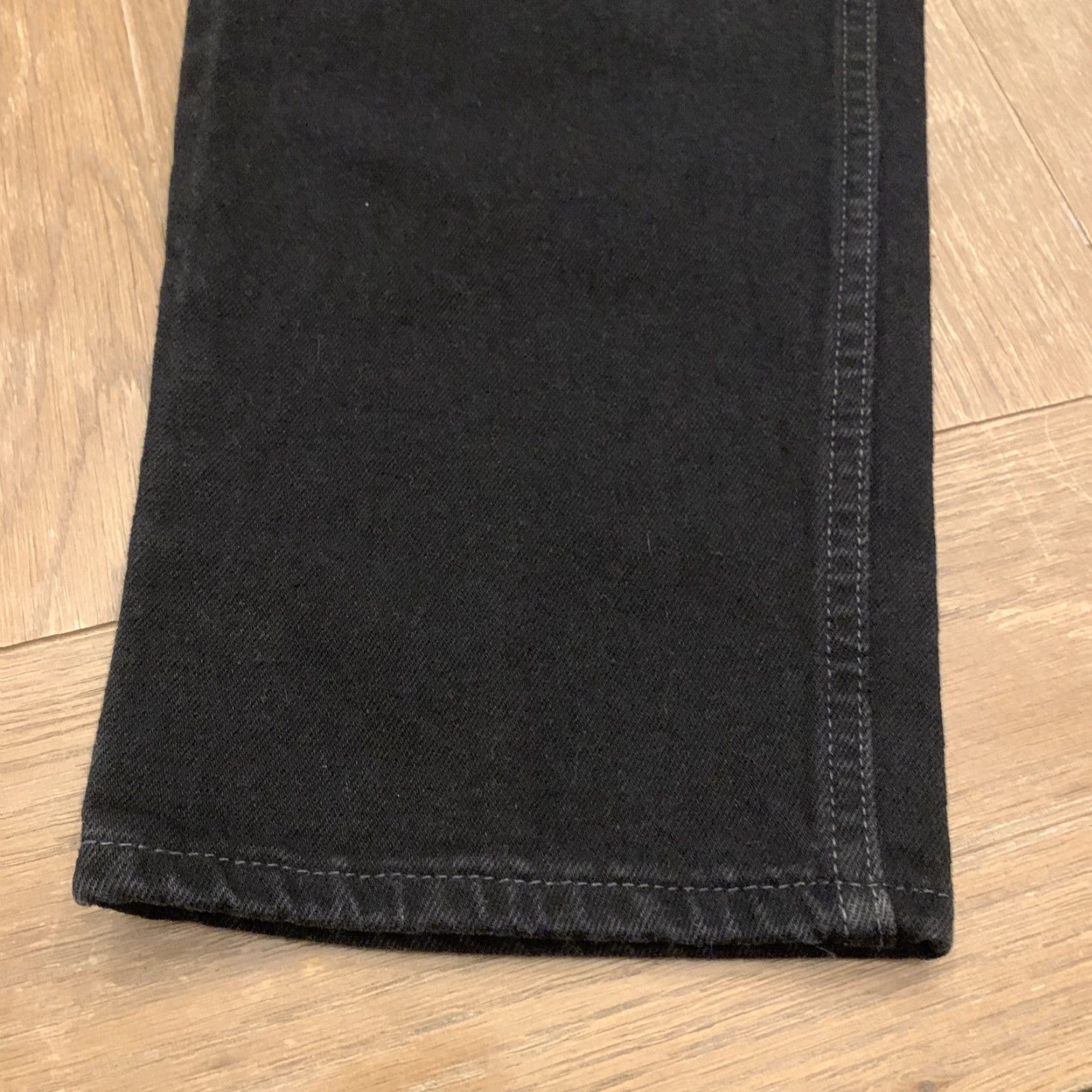 Levi's VINTAGE Levi's Jeans 550 Relaxed Tapered Fit - USA Made, 32x29, Black Denim, Men's Regular, 1990s Theme Size US 32 / EU 48 - 2 Thumbnail