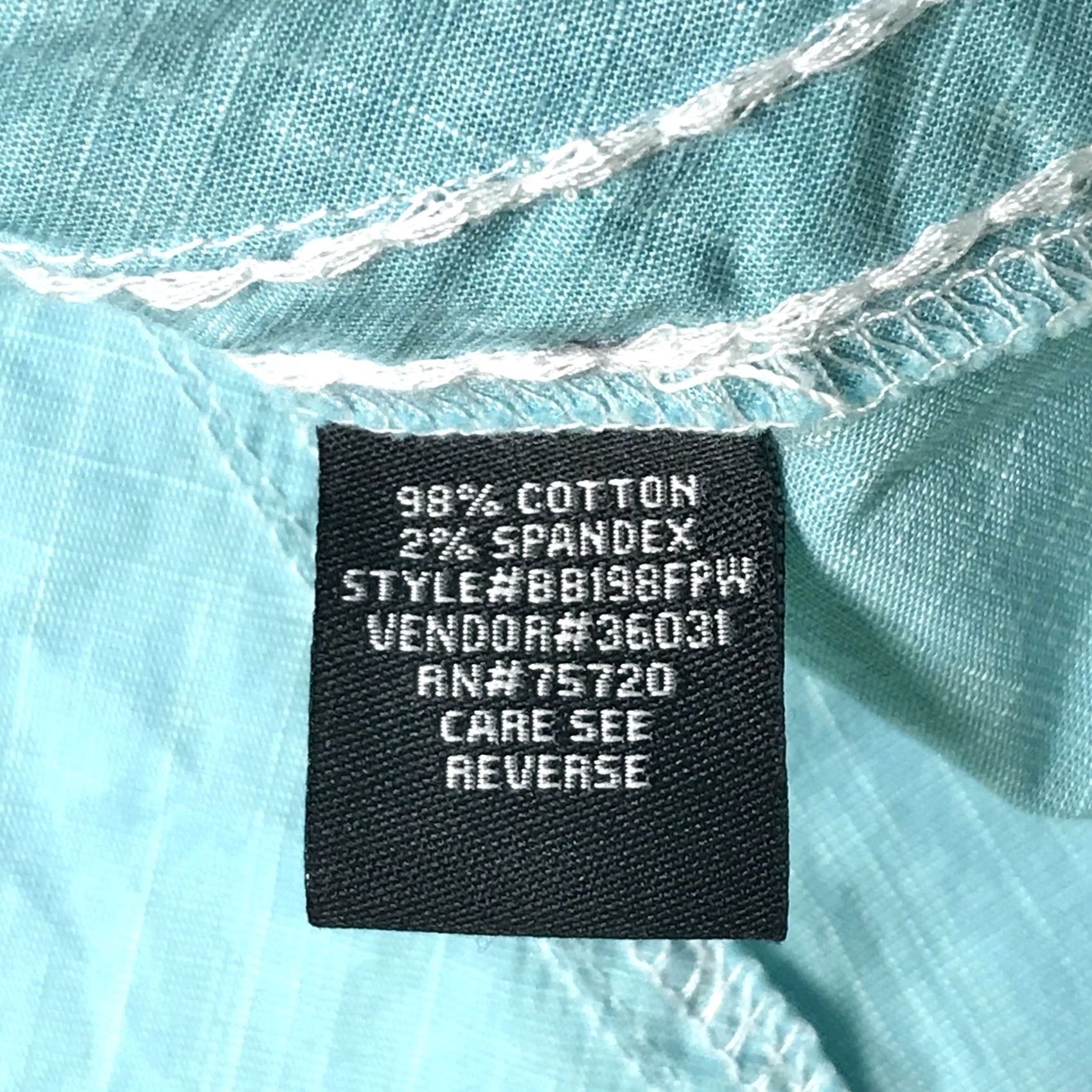 Buckle Black Buckle Black Men Cyan/Yellow Athletic Fit Short Sleeve Button-Up Shirt XL Size US XL / EU 56 / 4 - 5 Thumbnail