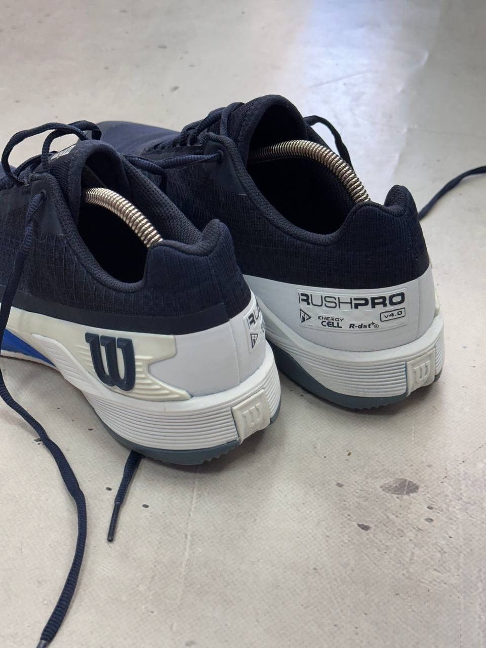 Wilson Wilson Rush Pro 4.0 Tennis Shoes Navy Blue Men’s EU 44 US 10 Size US 10.5 / EU 43-44 - 4 Thumbnail