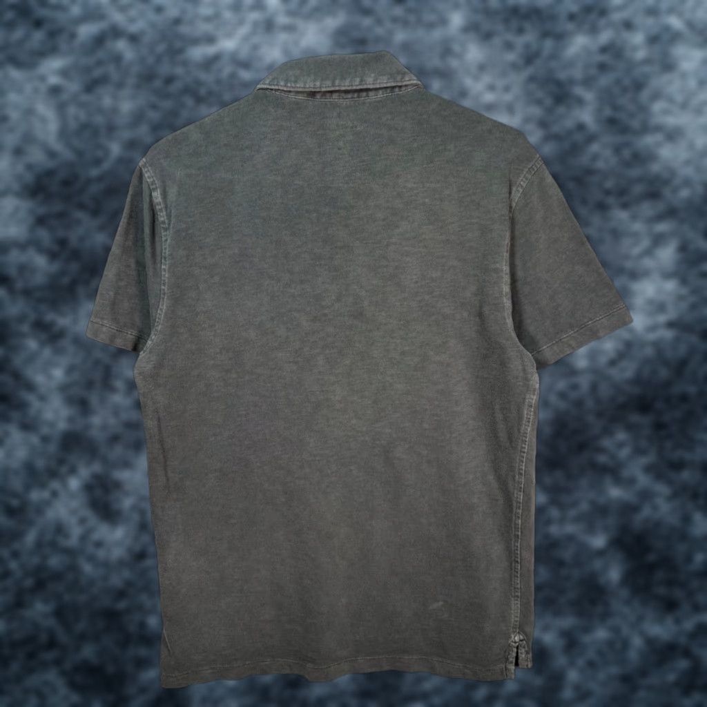 J.Crew J.CREW Polo Shirt Mens Size M 100% Cotton Gray Short Sleeve Garment-Dyed Slim Fit Button-Front Knit Vintage: No Size US M / EU 48-50 / 2 - 1 Thumbnail
