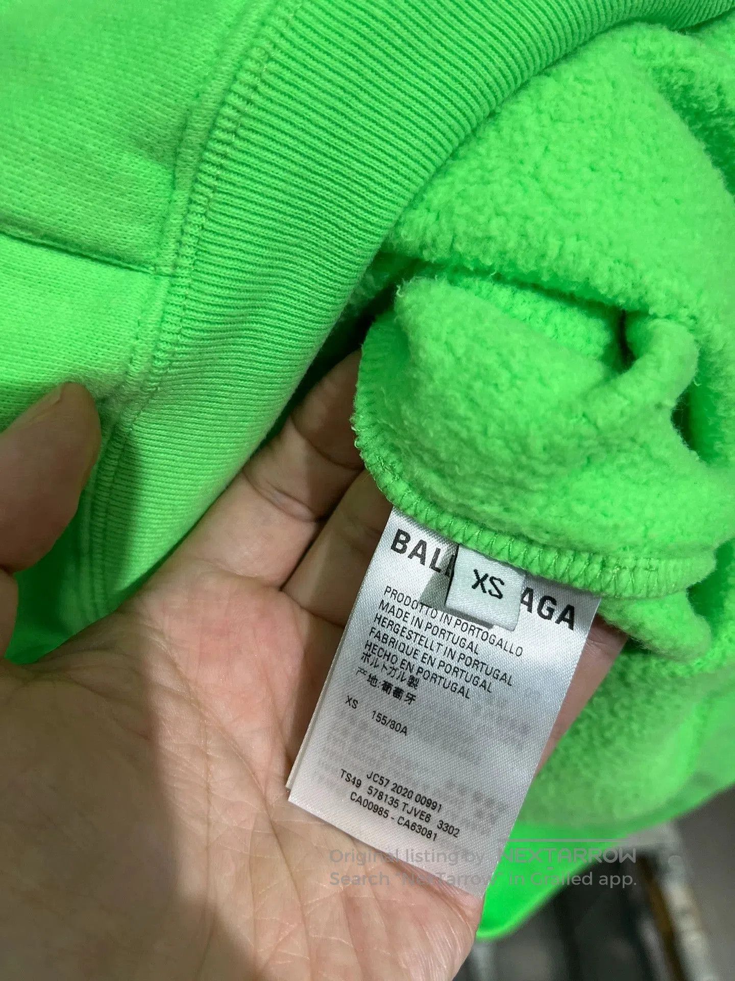 Balenciaga Balenciaga Green Bull Graphic Hoodie XS. Size US XS / EU 42 / 0 - 7 Thumbnail