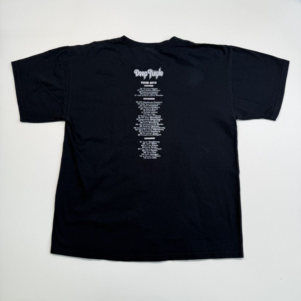 Gildan Deep Purple tshirt 2010 Europe tour Size US L / EU 52-54 / 3 - 3 Thumbnail