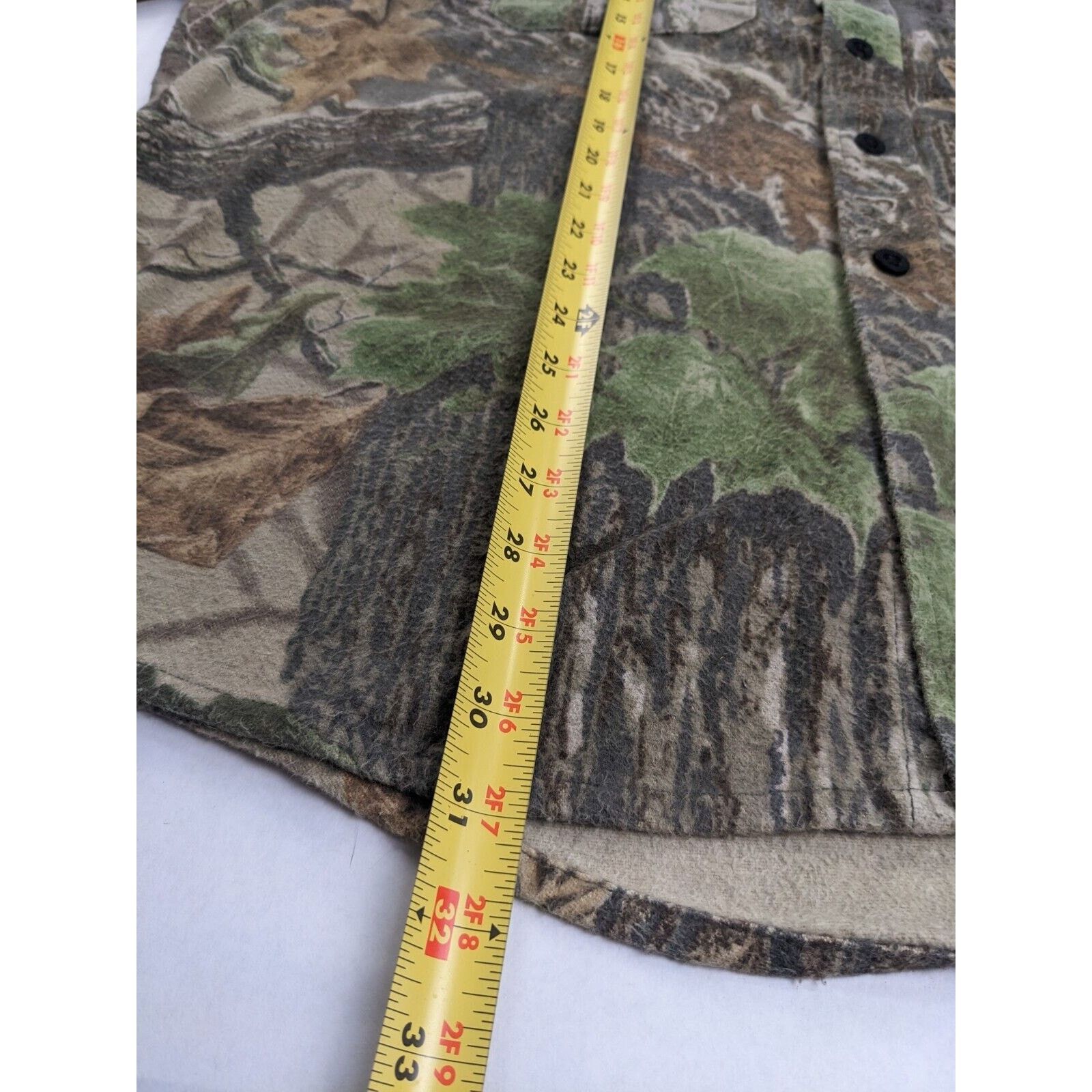 Other Vtg Rattlers Realtree Camo 2XL Heavyweight Cotton Flannel Size XXL / US 16-18 / IT 52-54 - 10 Thumbnail
