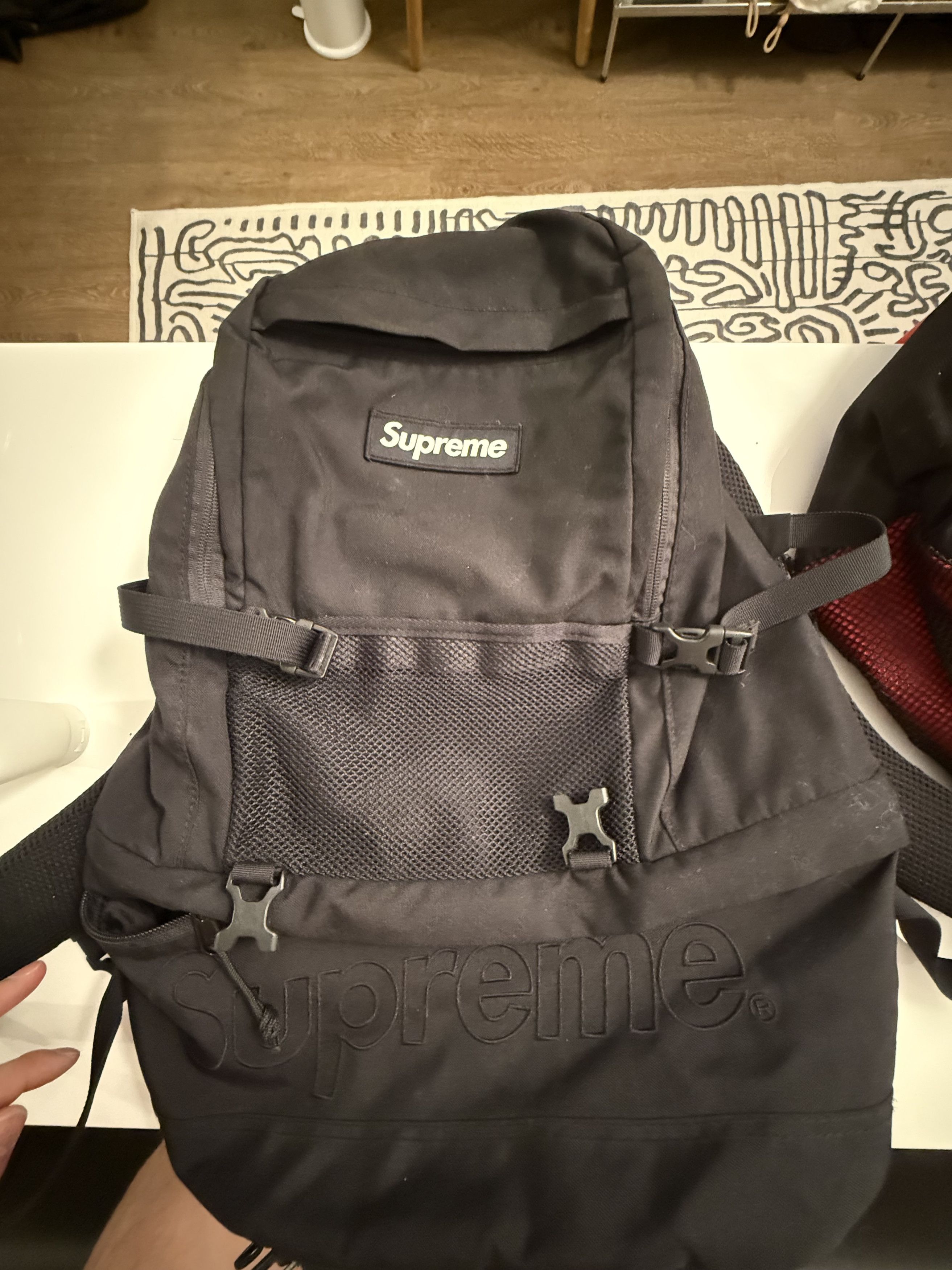 Supreme FW15 SUPREME CONTOUR BACKPACK BLACK Size ONE SIZE - 1 Thumbnail
