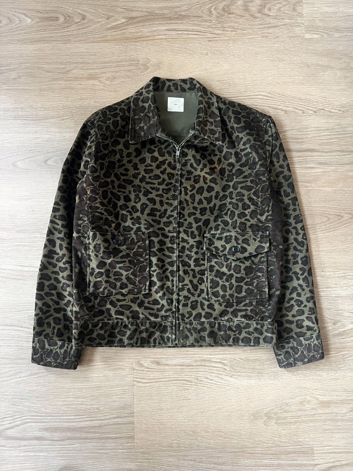 SMOCK Smock Mohawk General Store Corduroy Zip Jacket Cheetah Print Size US M / EU 48-50 / 2 - 1 Thumbnail