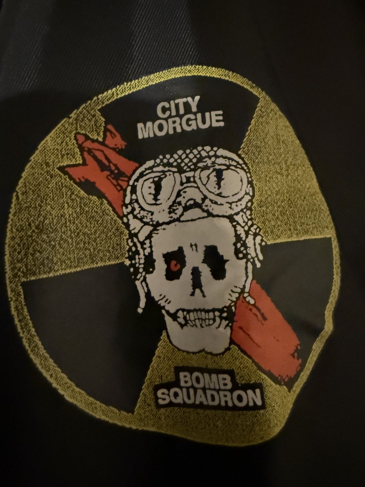 City Morgue City Morgue Dead On Arrival Bomb Squadron Bomber Jacket Size US M / EU 48-50 / 2 - 4 Thumbnail
