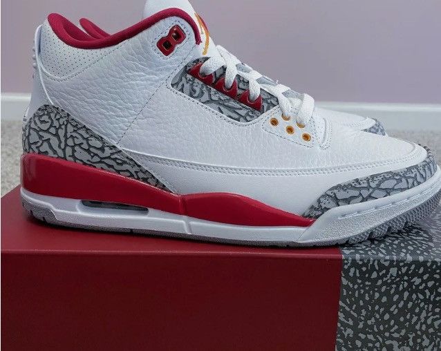 Jordan Brand Air Jordan 3 Cardinal Size US 8 / EU 41 - 1 Thumbnail
