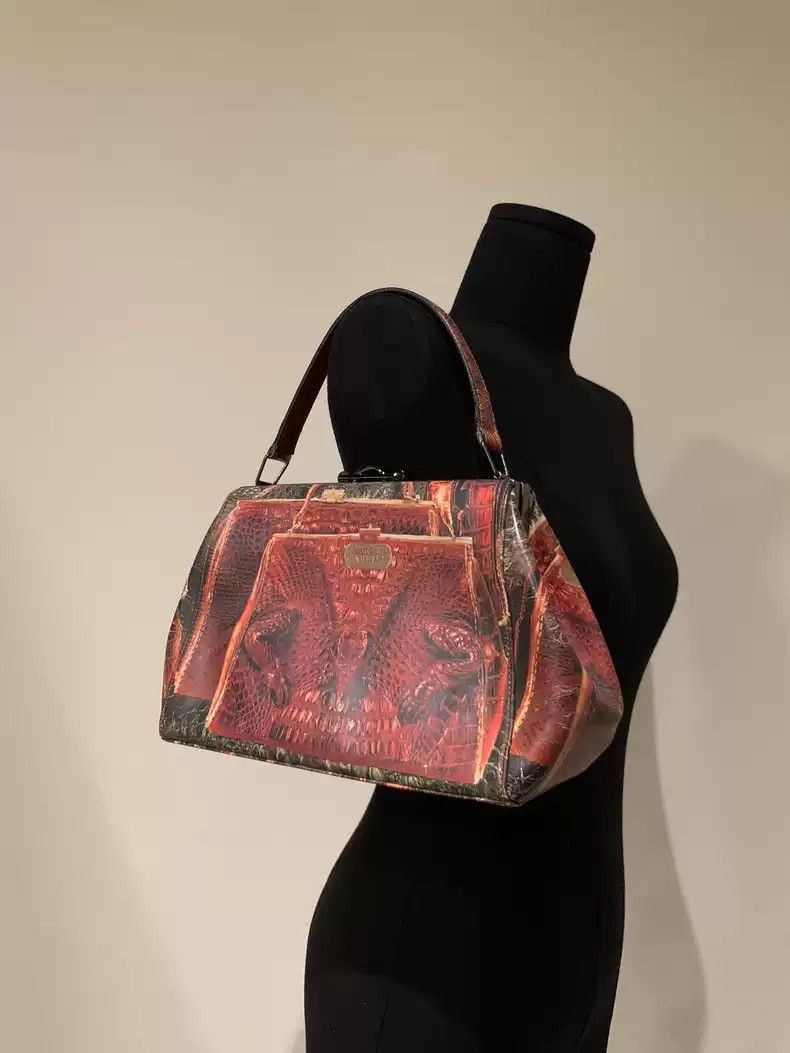 Other Jean Paul Gaultier Medieval red crocodile bag-2507 Size ONE SIZE - 8 Thumbnail