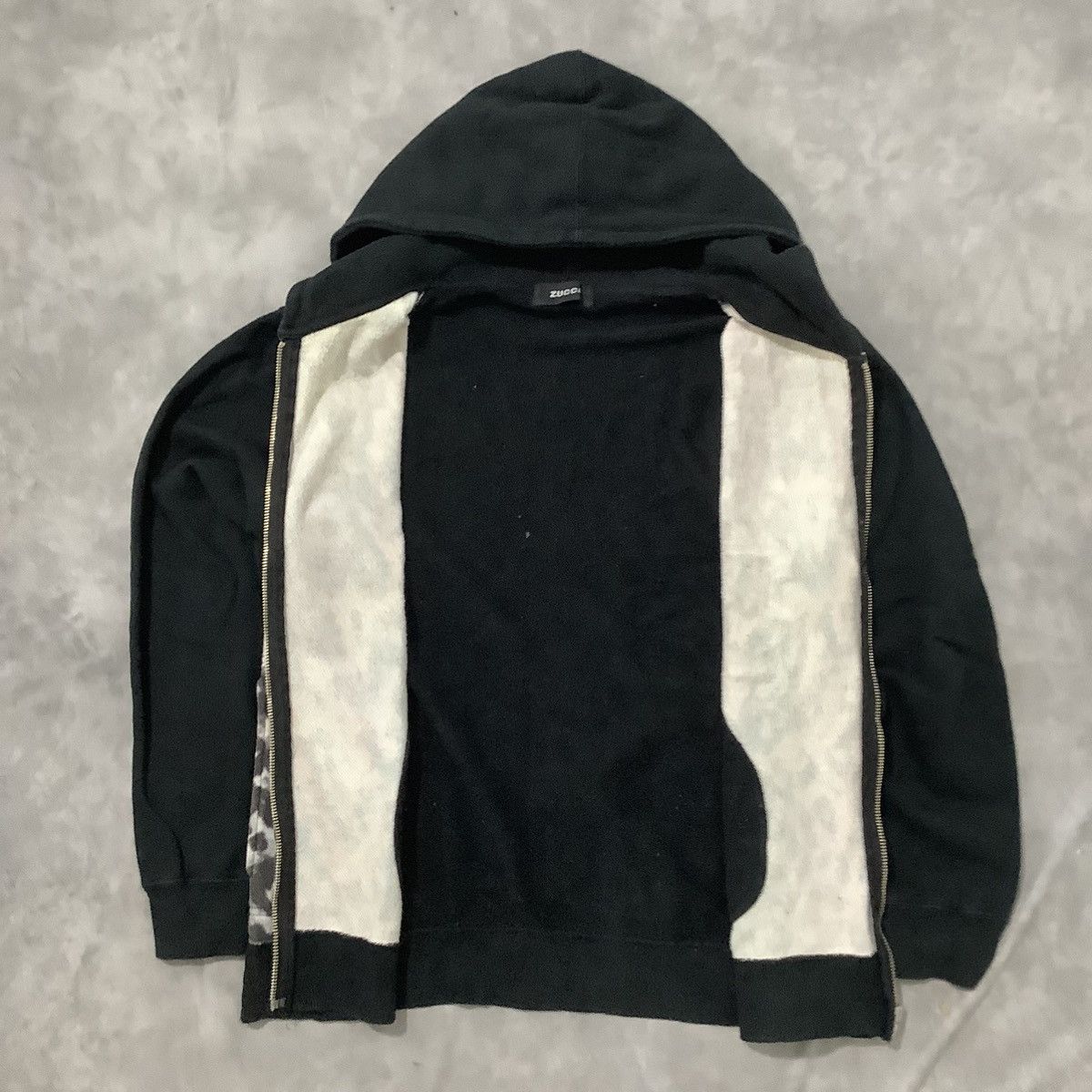 CABANE de ZUCCa × Issey Miyake × Zucca Zucca Abstract Hoodied Sweatshirt Size US M / EU 48-50 / 2 - 3 Thumbnail