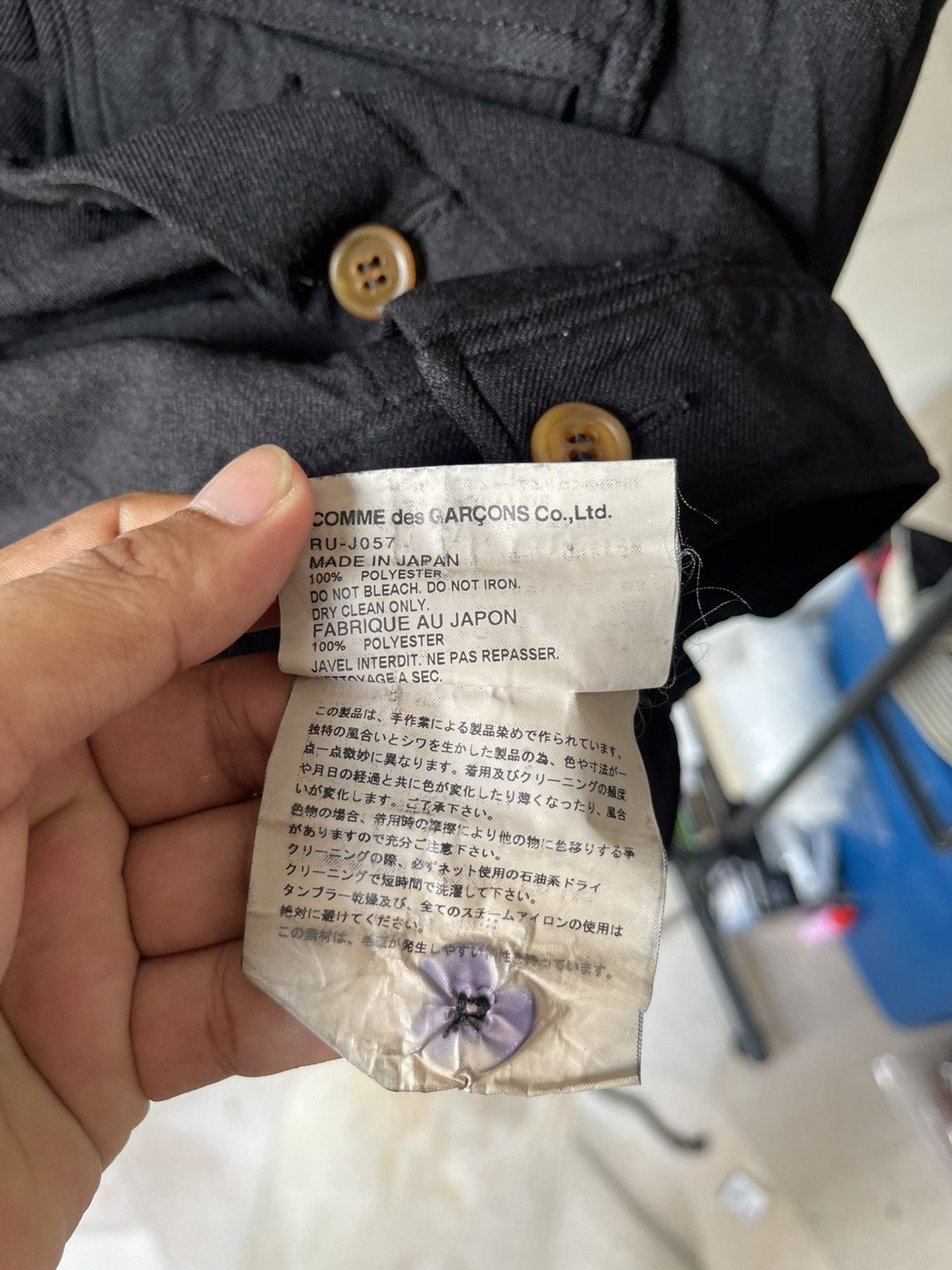 Comme des Garcons Homme Plus 2006 Comme Des Garcons Truker Style Jacket 10 Size US XS / EU 42 / 0 - 11 Thumbnail