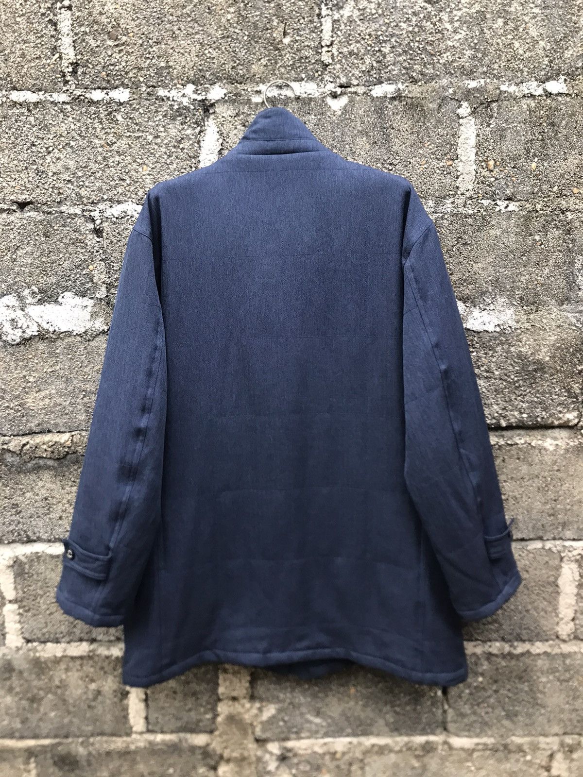 BARNS OUTFITTERS × Japanese Brand × Sergio Tacchini 🌟Sergio Tacchini Indigo Barn Coat Jacket Size US L / EU 52-54 / 3 - 14 Thumbnail
