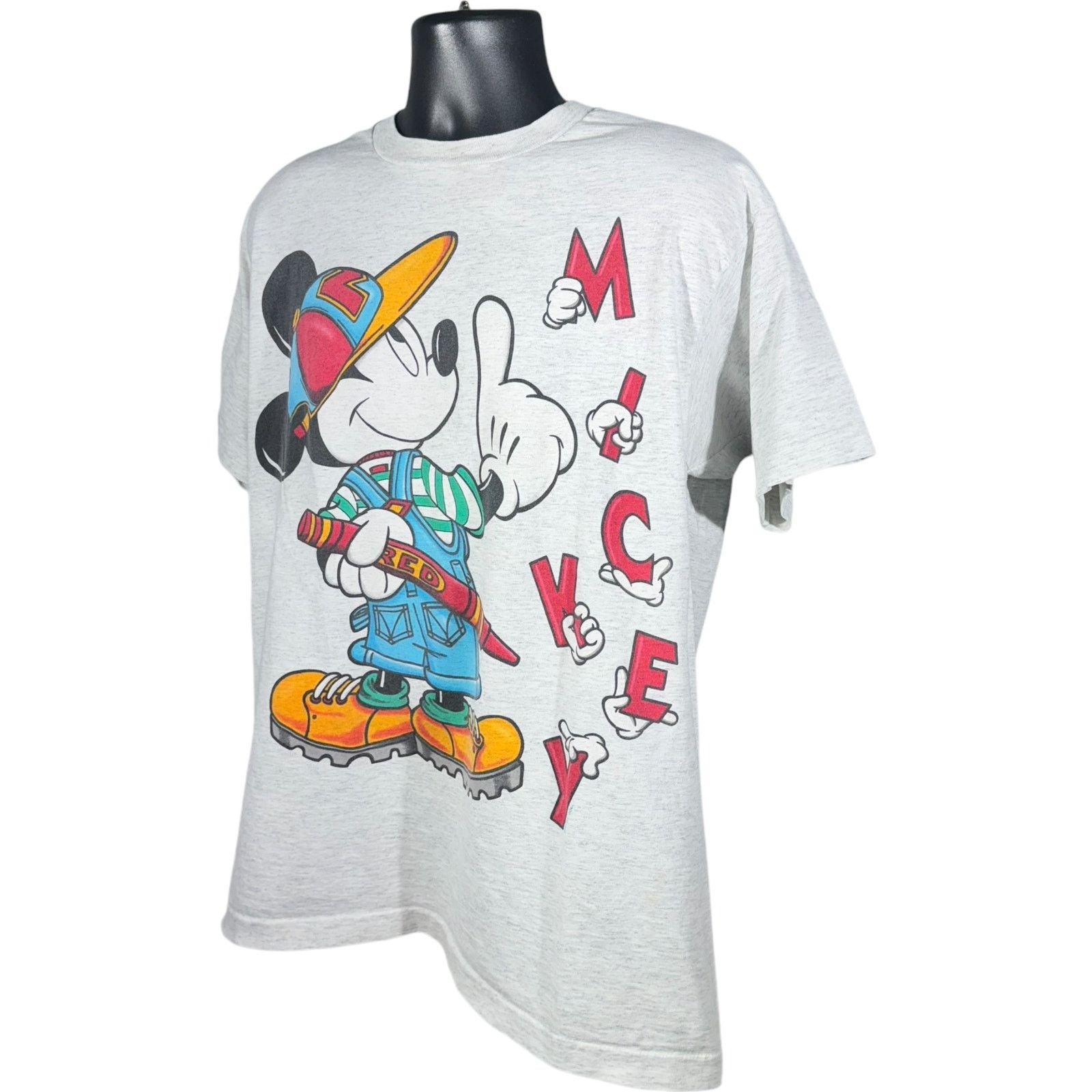 Mickey Unlimited Vintage Disney Mickey Mouse Jumbo Print Tee 90s Size US XL / EU 56 / 4 - 3 Thumbnail