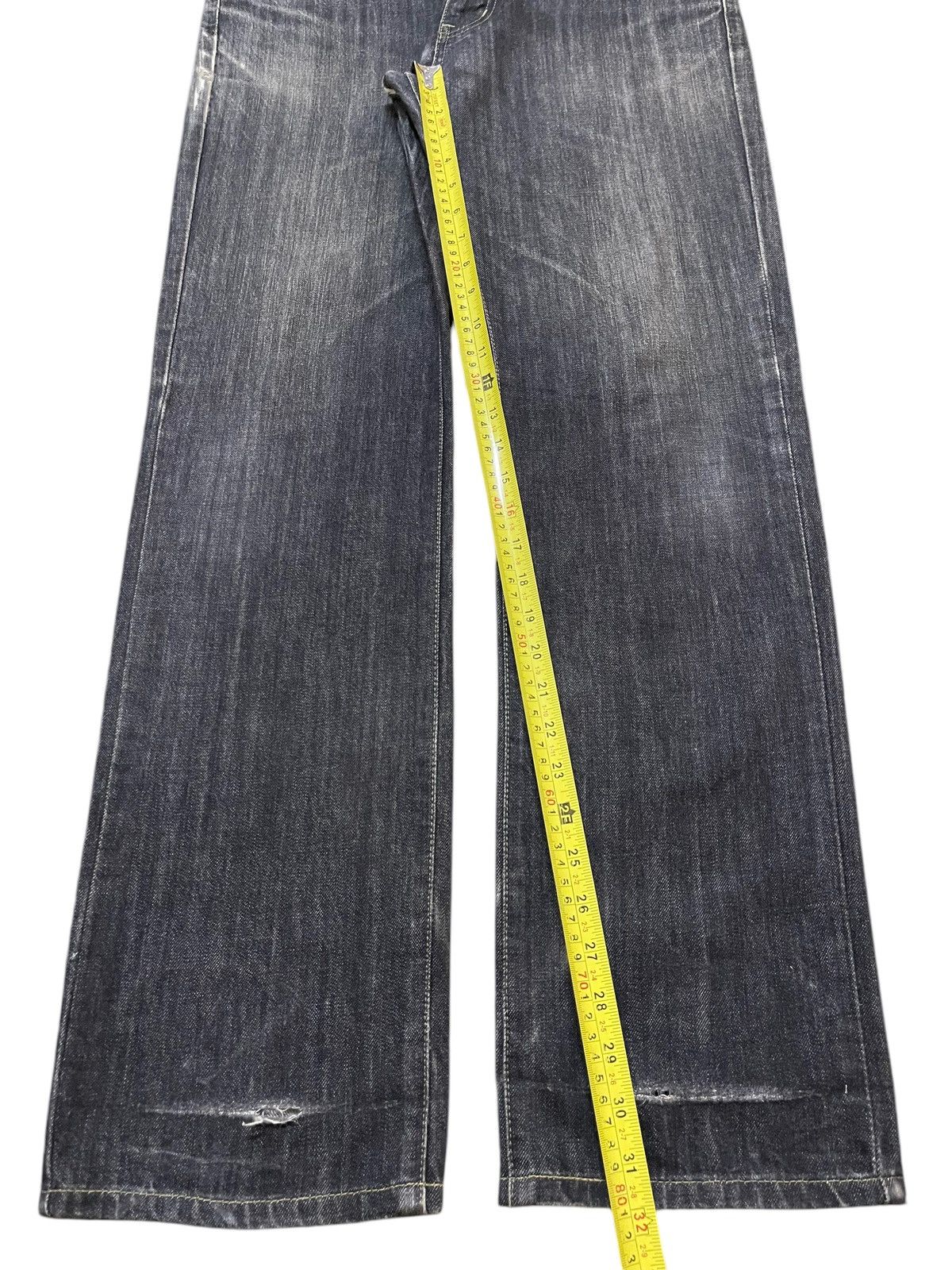 Edwin Vintage Edwin 402 Faded Wash Style Loose Jeans Size US 34 / EU 50 - 14 Thumbnail