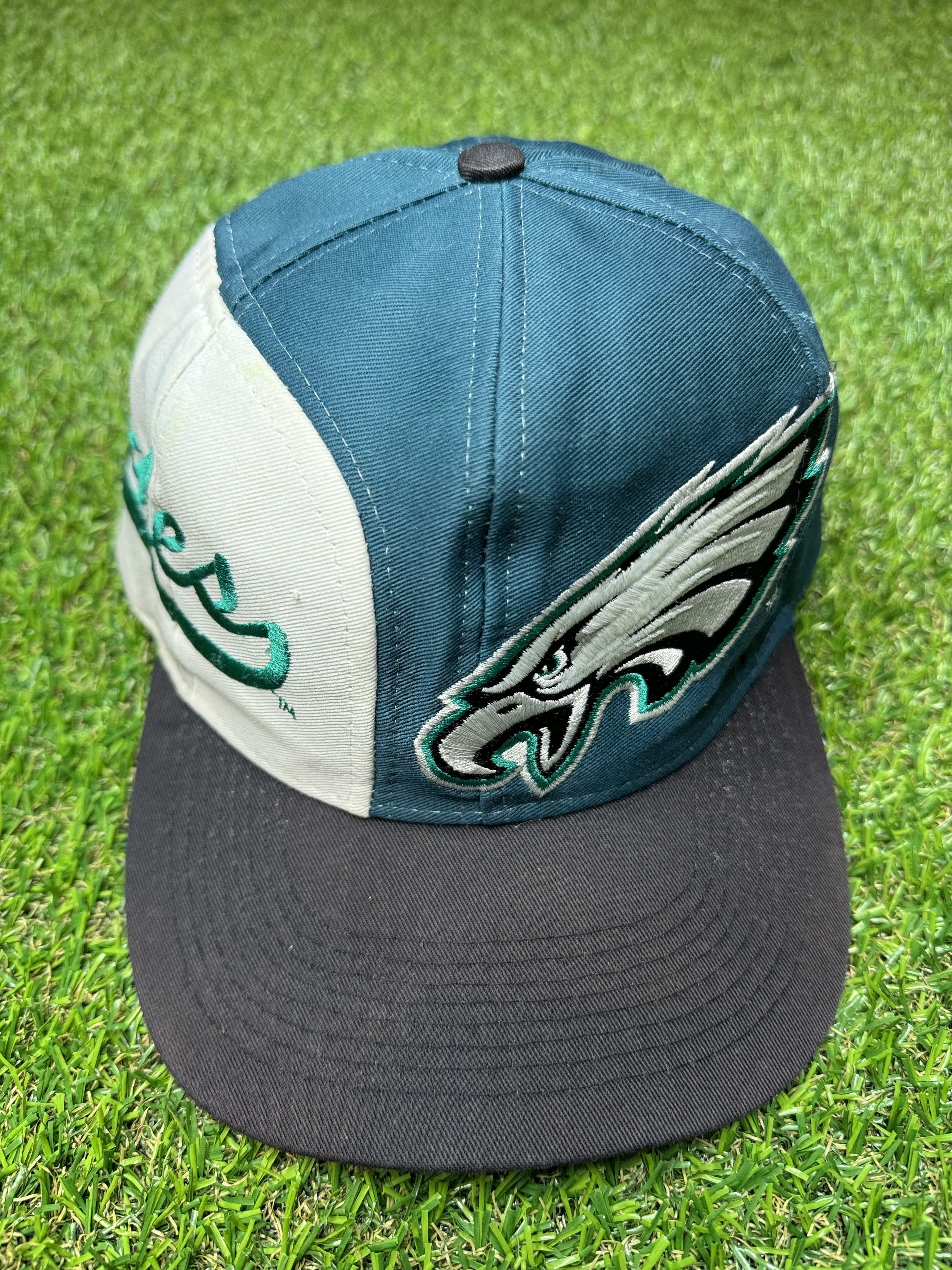 Logo 7 Philadelphia Eagles Split Panel Logo 7 Snapback Hat Size ONE SIZE - 1 Thumbnail