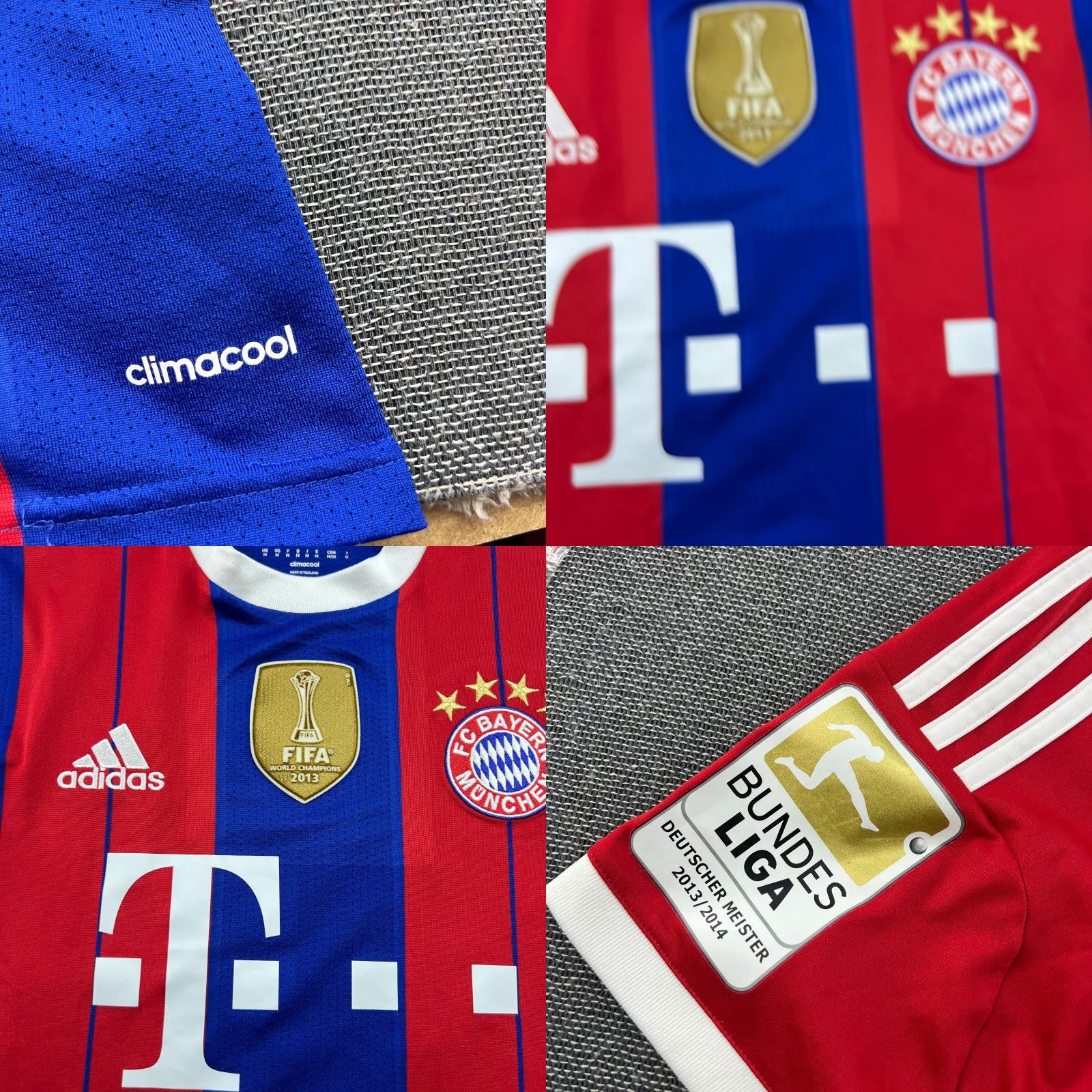 Adidas adidas Bayern Munich 2014 2015 Home Mario Gotze #19 Football Jersey Mens M Shirt Football Mens Adidas Size US M / EU 48-50 / 2 - 10 Thumbnail