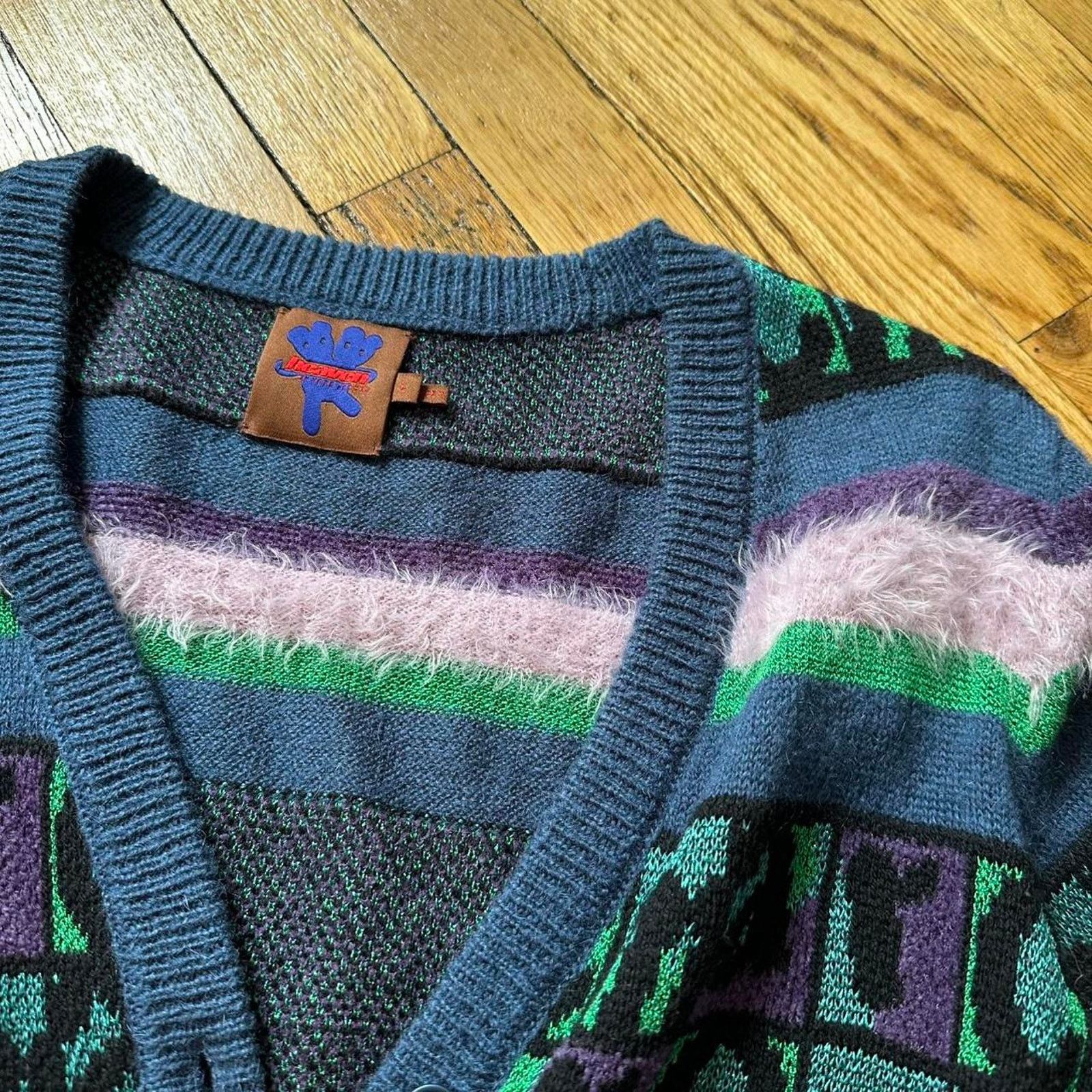 Heaven by Marc Jacobs Rare Heavn by Marc Jacob’s Striped Colorful Sweater Cardigan Size US L / EU 52-54 / 3 - 3 Thumbnail