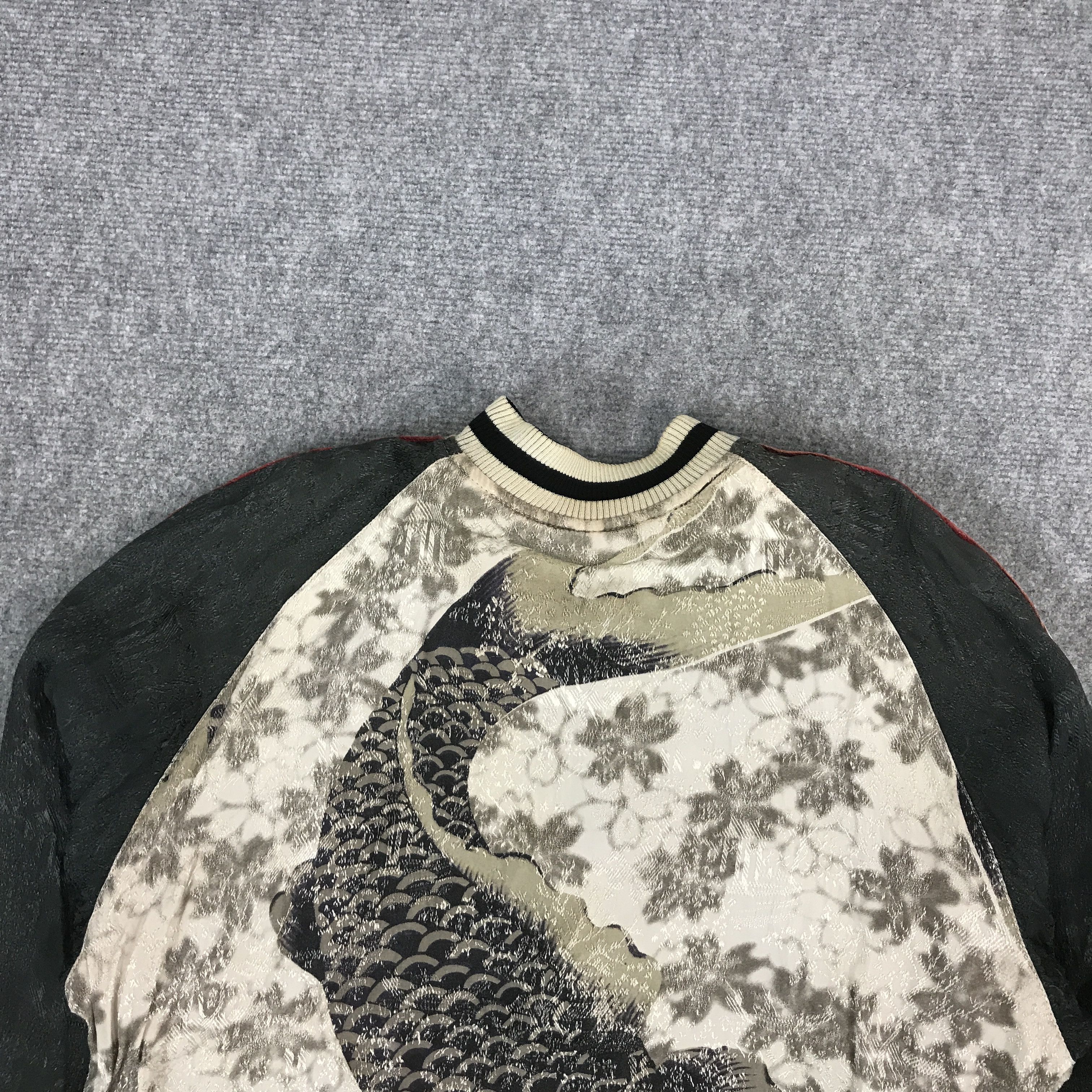 Designer × Japanese Brand JAPANESE BRAND SUKAJAN FISH KOI DESIGN JACKET Size US L / EU 52-54 / 3 - 4 Thumbnail