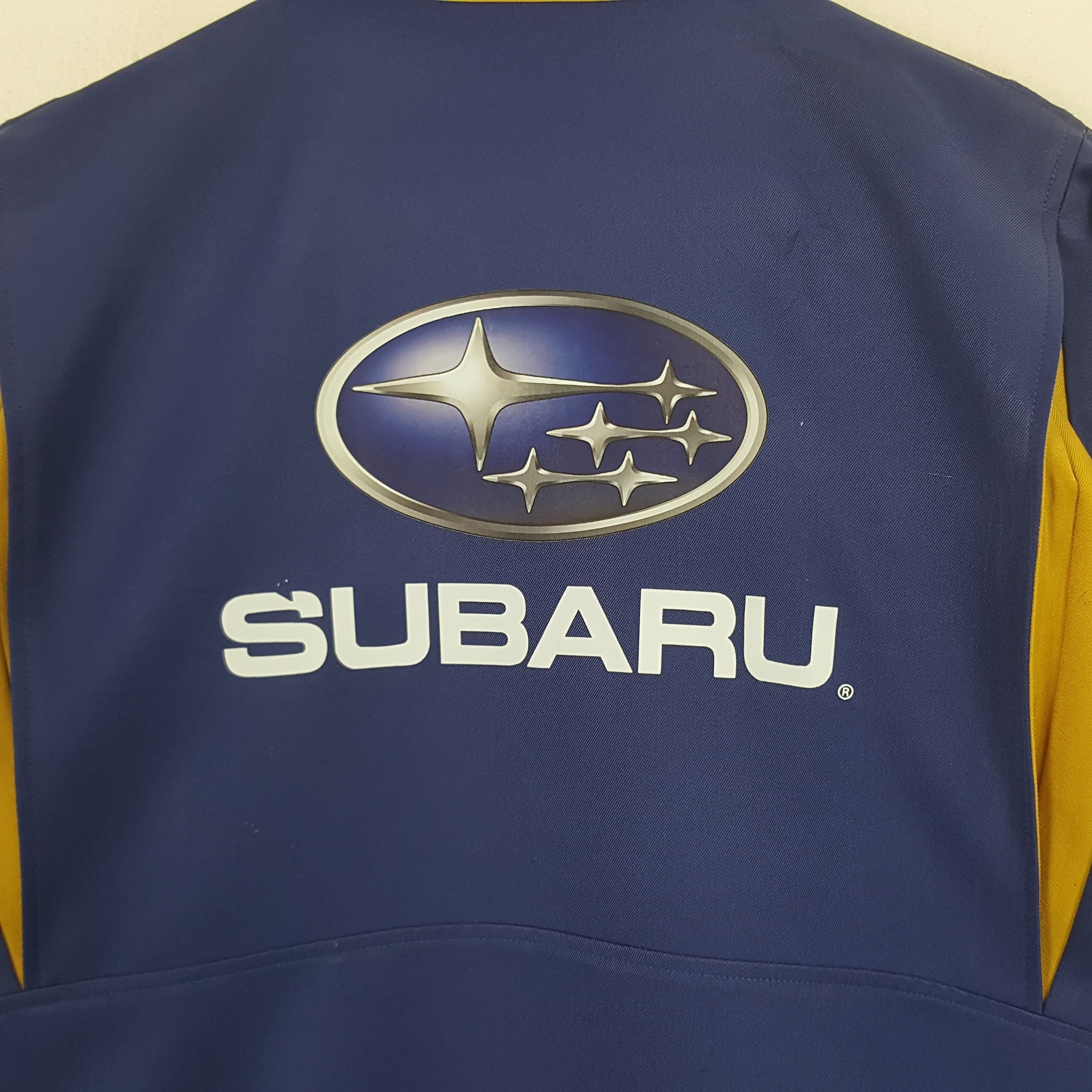 Japanese Brand × Vintage Vintage Subaru Racing Custom Art Logo Worker Japan Jacket Size US M / EU 48-50 / 2 - 2 Thumbnail