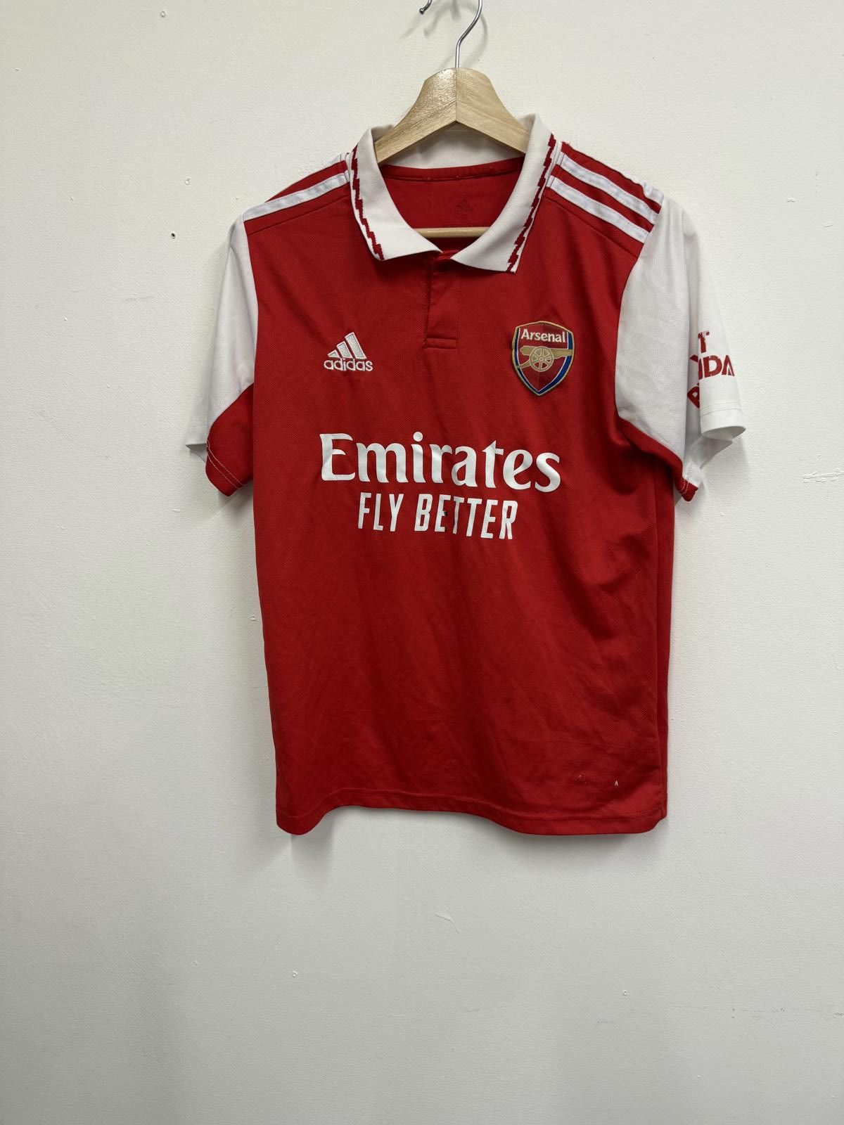 Adidas Arsenal Football Club Home Soccer Jersey 41 Red White Size ONE SIZE - 1 Thumbnail