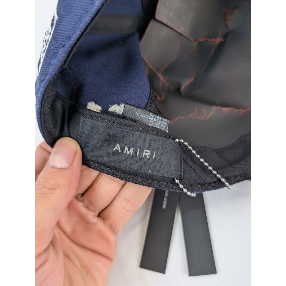 Amiri o1rshd1 Size: L / MA Fitted Hat / Cap in Blue Size ONE SIZE - 12 Thumbnail