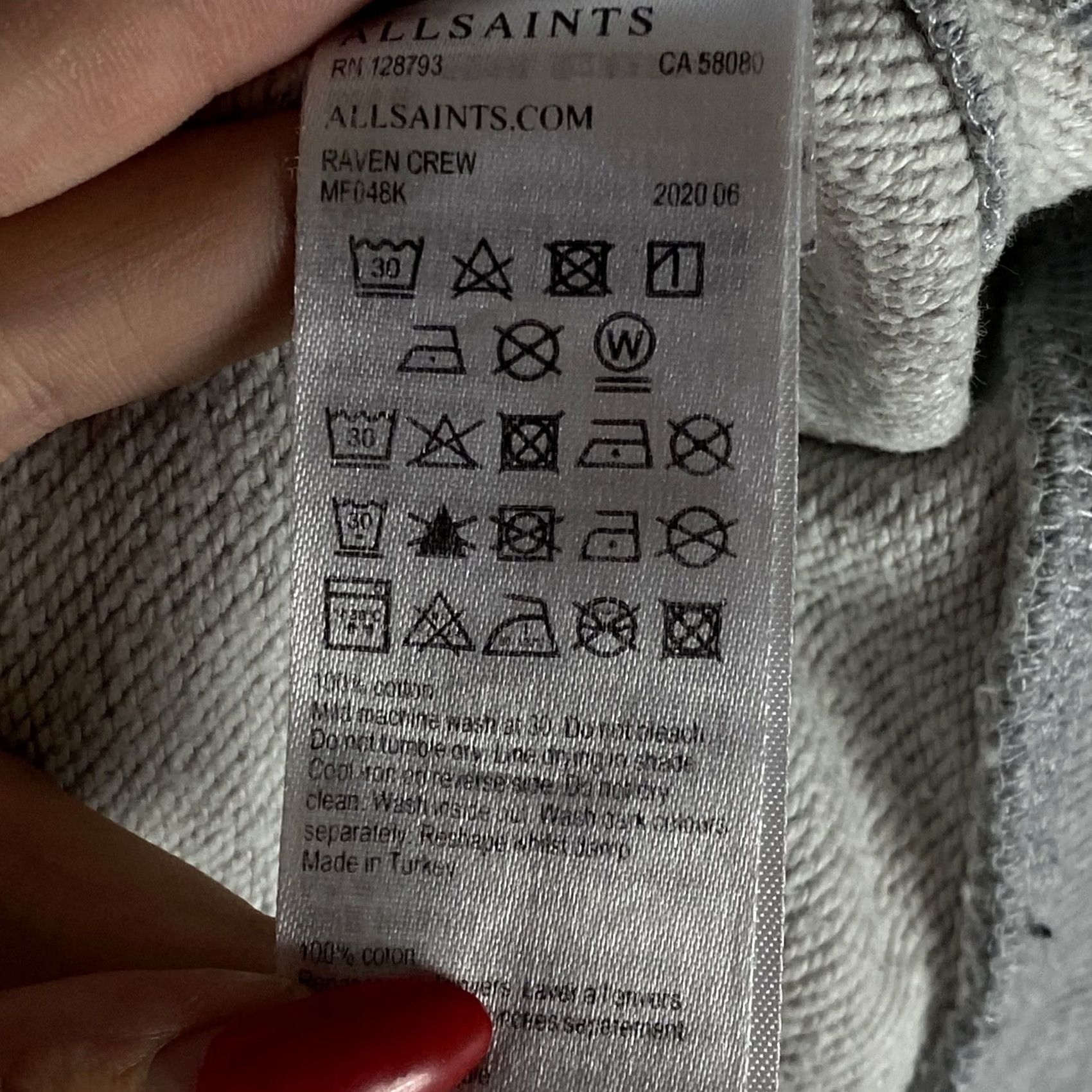 Allsaints AllSaints Sweatshirt Pullover Men Size US M / EU 48-50 / 2 - 7 Thumbnail