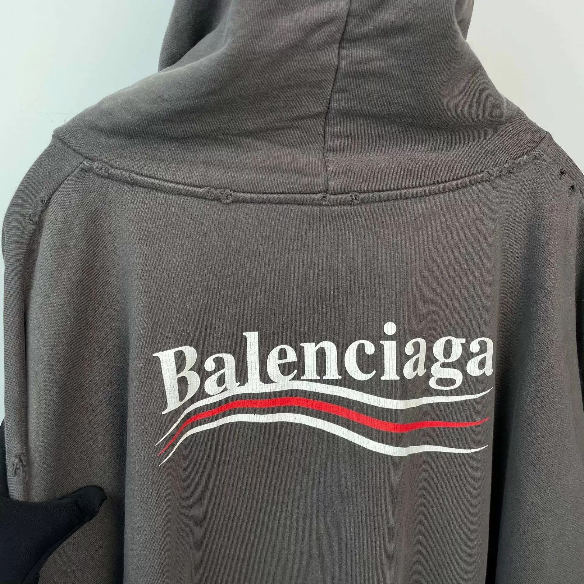 Balenciaga Balenciaga 95 New Gray Hoodie L Size US L / EU 52-54 / 3 - 3 Thumbnail