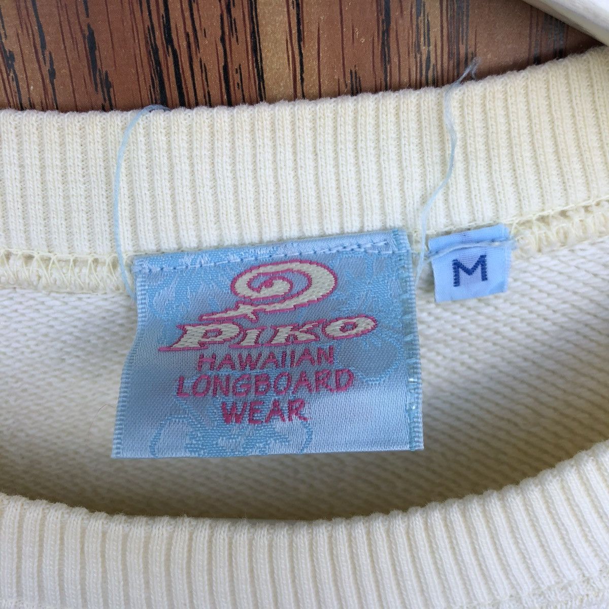 Vintage Vintage Piko Hawaiian Surf Longboard Wear Sweatshirt Size L / US 10 / IT 46 - 7 Thumbnail