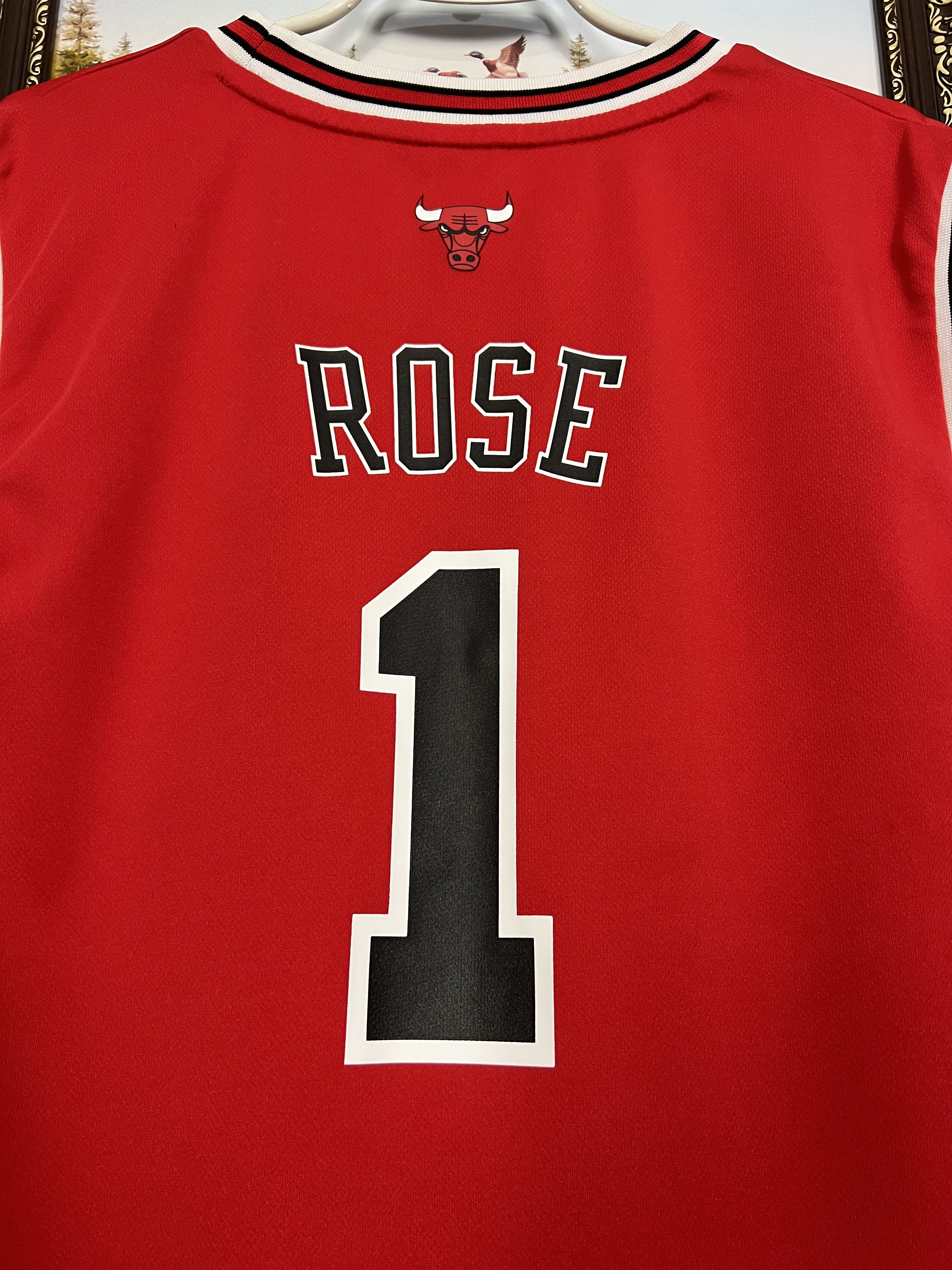 Adidas Vintage Chicago Bulls Derrick Rose #1 NBA Jersey Trikot Size US L / EU 52-54 / 3 - 10 Thumbnail