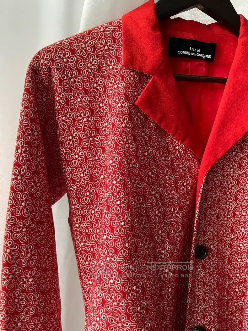 Comme des Garcons Comme Des Garcons size one-size-fits-all Ladies red patter Size S / US 4 / IT 40 - 3 Thumbnail