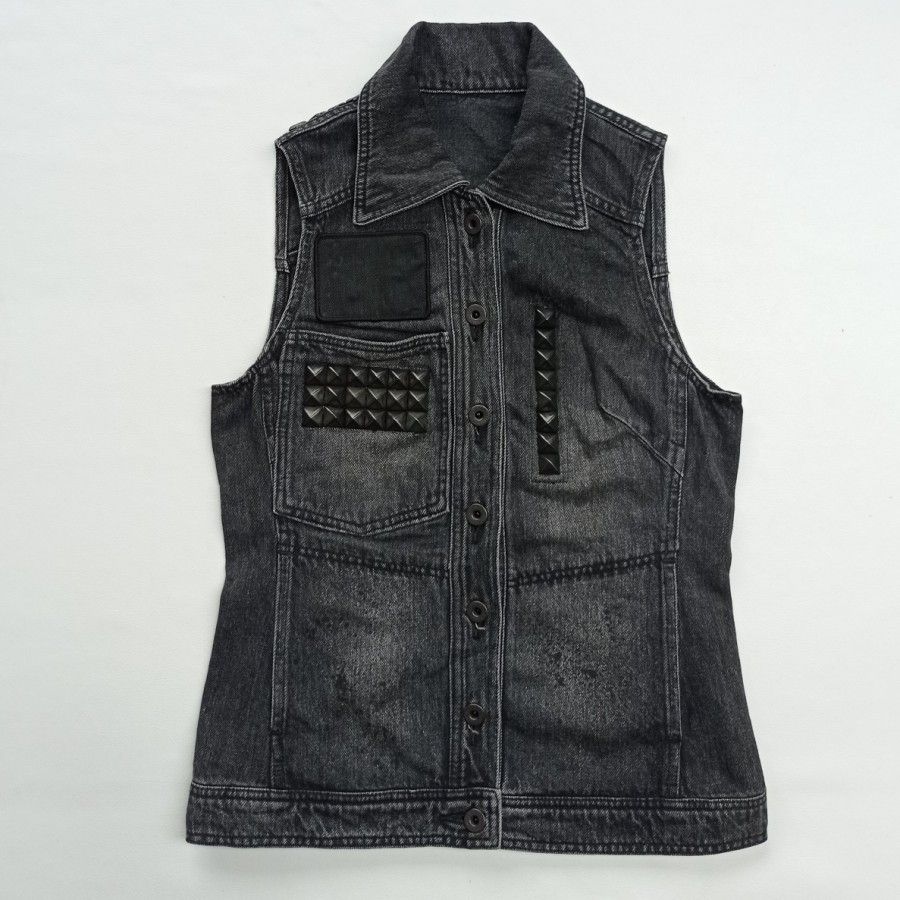 Hysteric Glamour hysteric glamour denim vest punk spike japan Size ONE SIZE - 1 Thumbnail