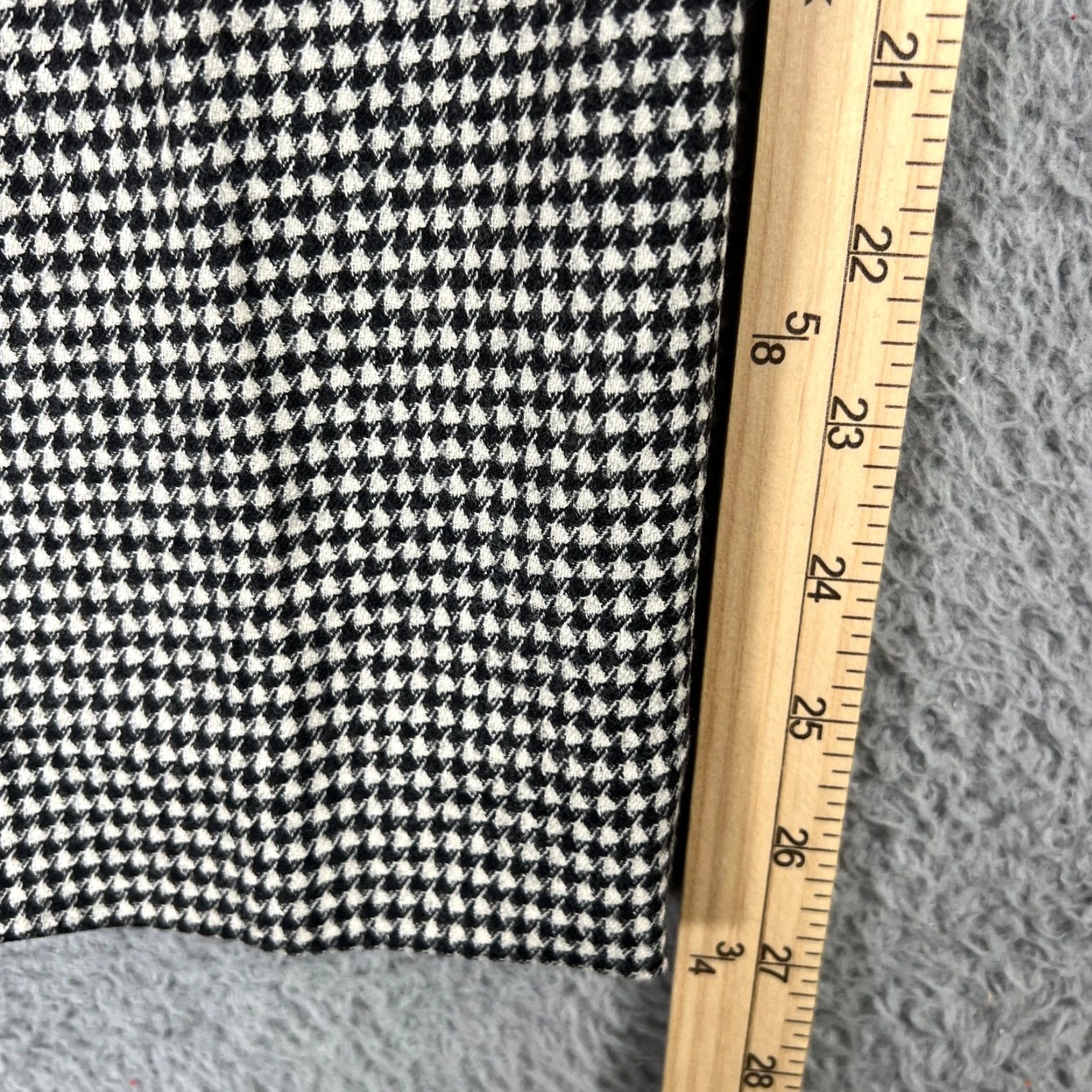 Talbots Talbots Womens Pants 14 Petite Houndstooth Hampshire Straight Leg Taper NWT Size 36" / US 14 / IT 50 - 7 Thumbnail
