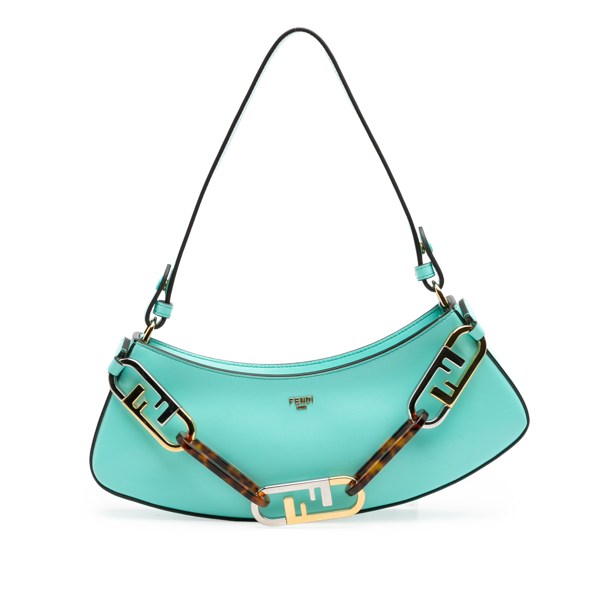 Fendi Fendi Leather OLock Swing Satchel Size ONE SIZE - 1 Thumbnail