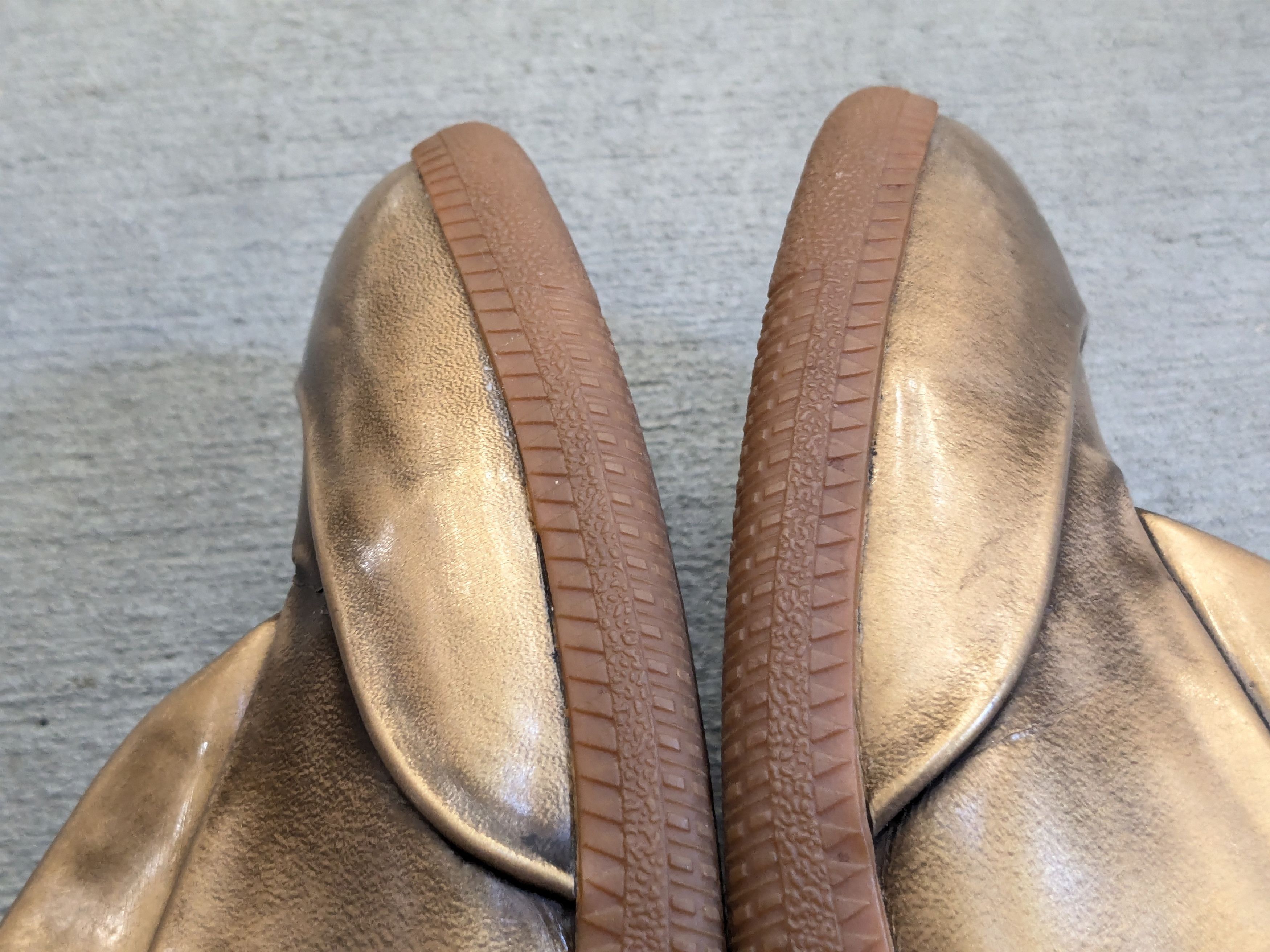 Maison Margiela Maison Margiela Future Gold 10 43 High Tops Leather Gum Size US 10 / EU 43 - 10 Thumbnail