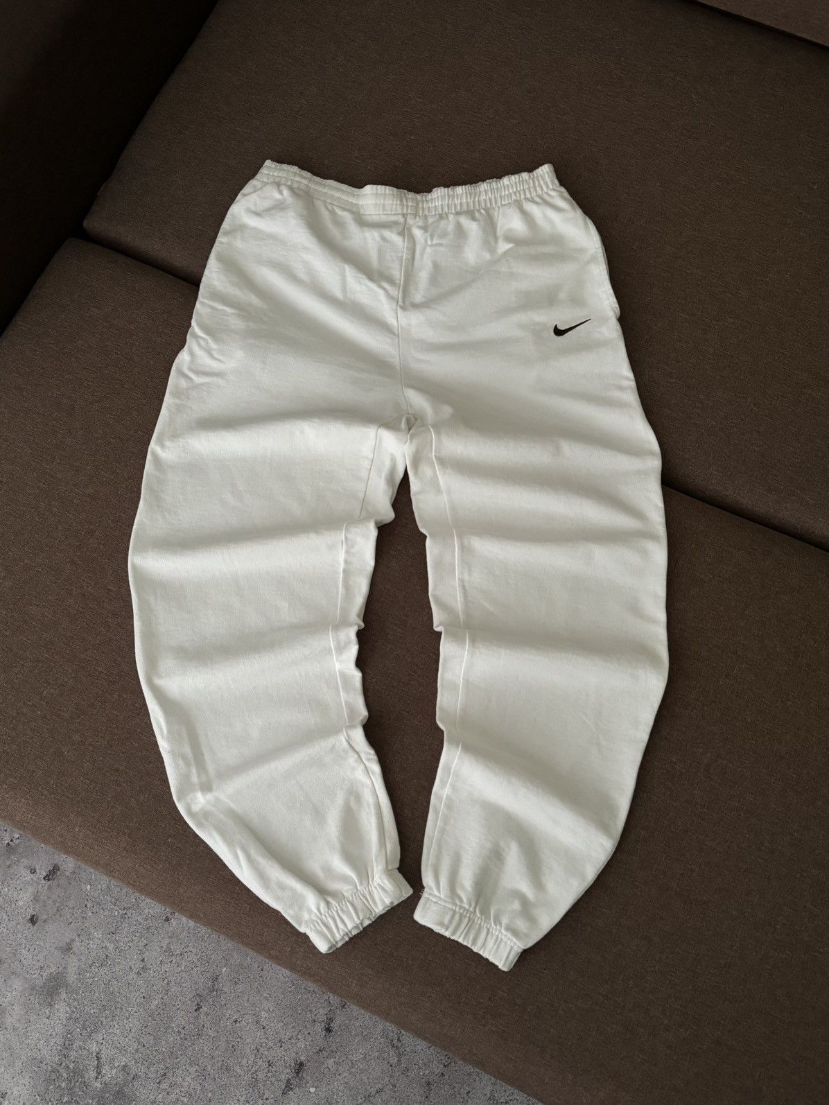 Nike × Vintage Vintage Nike baggy oversized Y2K swoosh pants Size US 34 / EU 50 - 2 Thumbnail