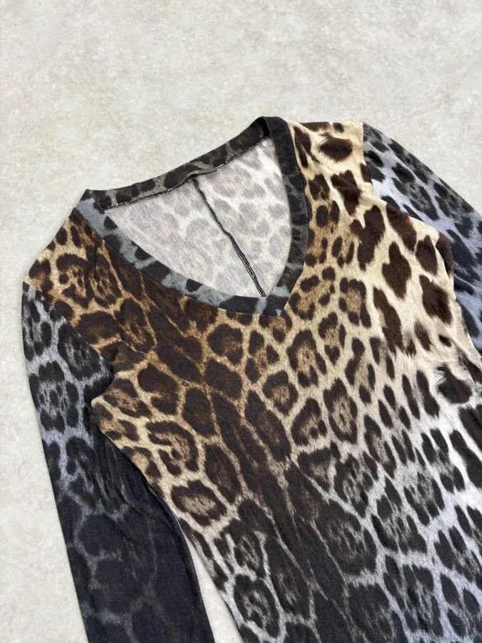 Iceberg 2000s Iceberg Leopard Print Dress Size M / US 6-8 / IT 42-44 - 5 Thumbnail