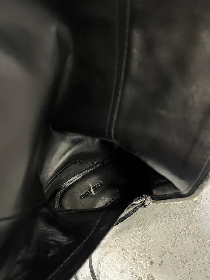 Balenciaga Balenciaga City Studded Cagole 90 Black Heels Boots Size US 7 / IT 37 - 10 Thumbnail