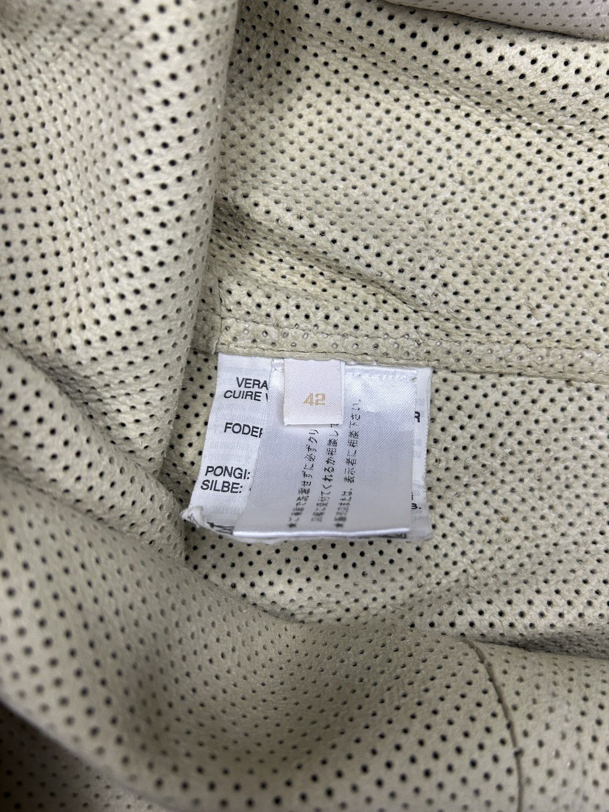 Bally Vintage Perforated Leather Jacket Size M / US 6-8 / IT 42-44 - 7 Thumbnail