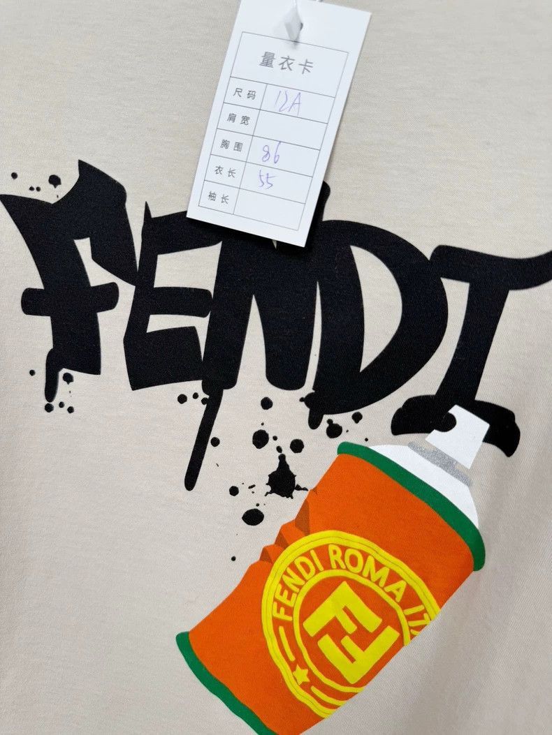 Fendi Fendi Kids Short Sleeve TShirt Size XL / US 12-14 / IT 48-50 - 3 Thumbnail