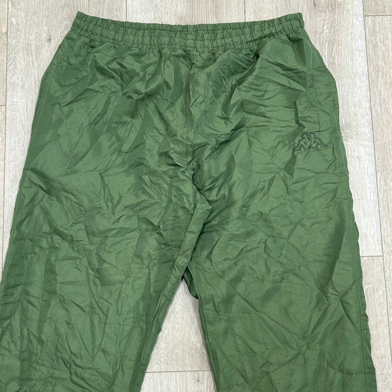Kappa Kappa Olive Green Swishy Track Joggers Size Large L B5 Size US 30 / EU 46 - 2 Thumbnail