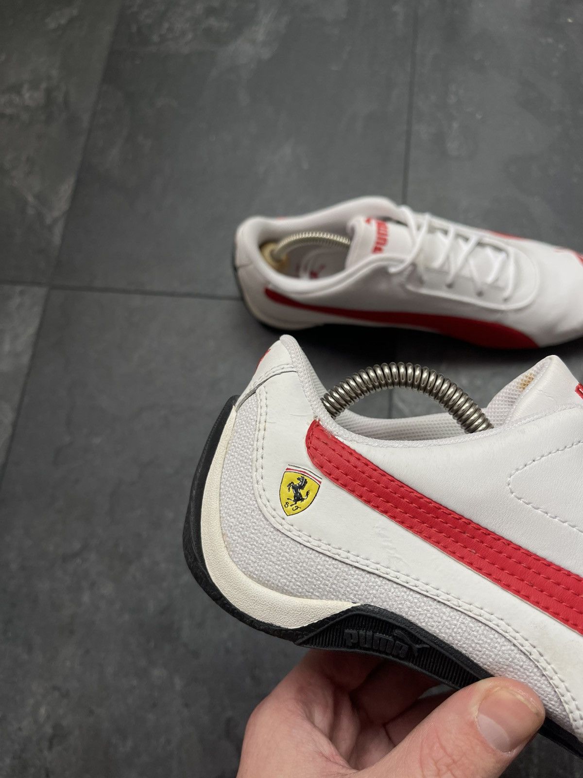 Ferrari × Puma × Vintage Vintage Puma Speedcat Ferrari Racing Suede Y2K Sneakers Size US 5.5 / EU 38 - 2 Thumbnail