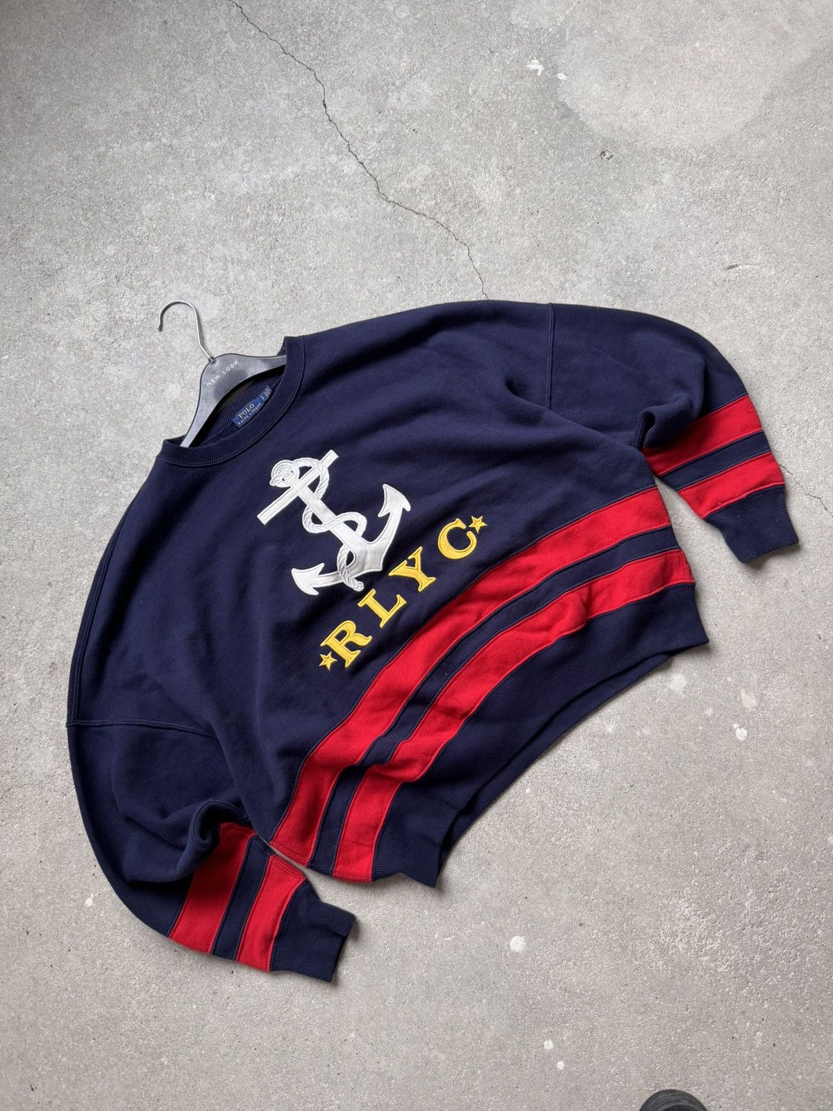 Polo Ralph Lauren × Ralph Lauren × Vintage Vintage Polo Ralph Lauren Yachting Sweatshirt Size S / US 4 / IT 40 - 2 Thumbnail