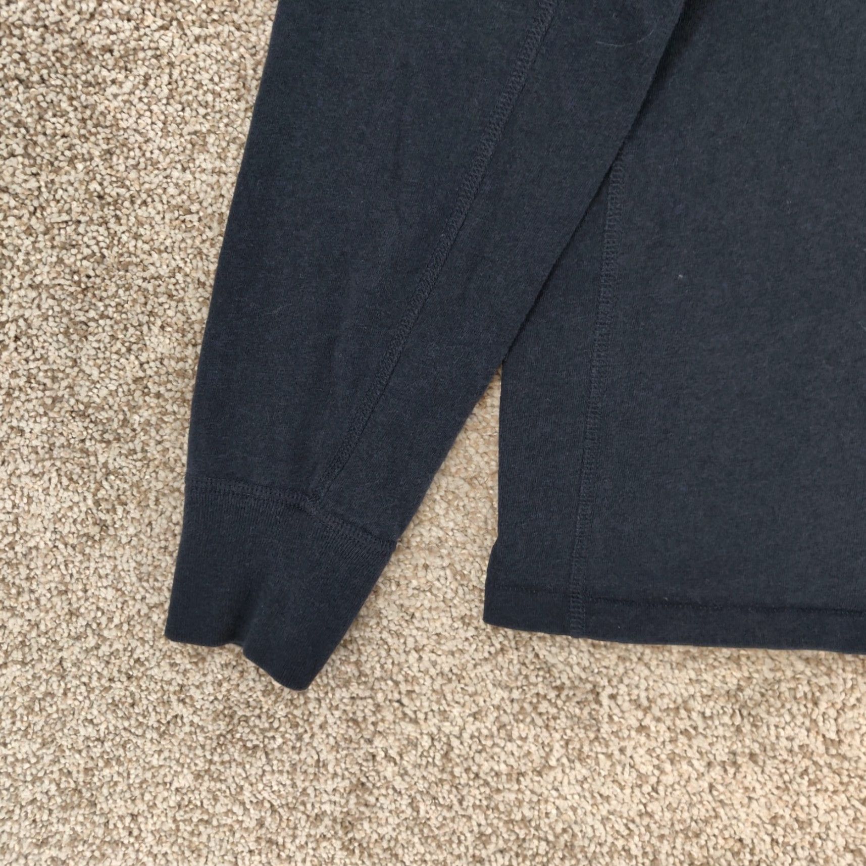 Rag & Bone rag & bone Shirt Men S Charcoal Standard Issue Henley Long Sleeve Pullover Size US S / EU 44-46 / 1 - 3 Thumbnail