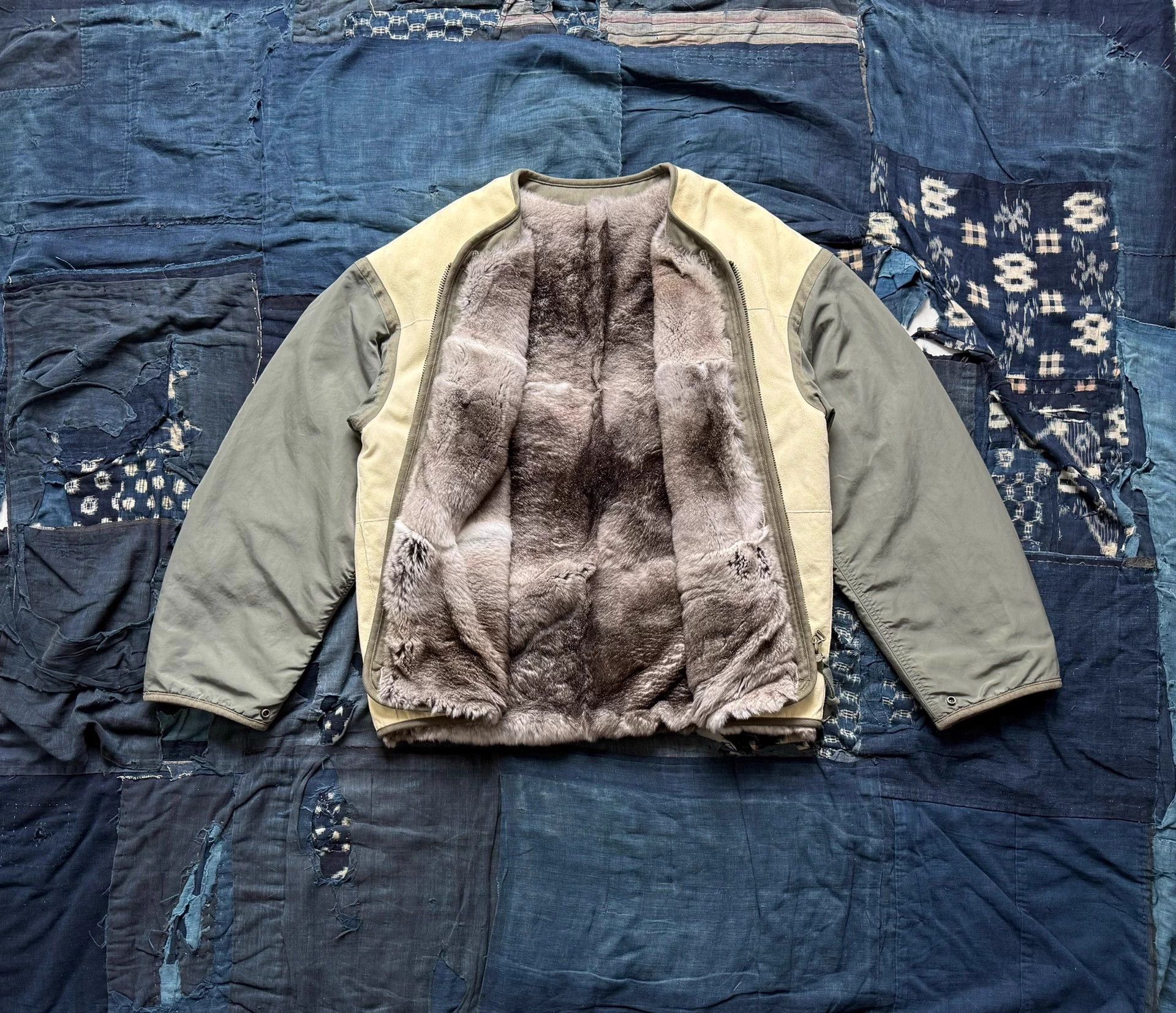 Visvim VISVIM 24SS IRIS JKT Distressed Fur Two-Faced Gray 4 Size US XL / EU 56 / 4 - 2 Thumbnail