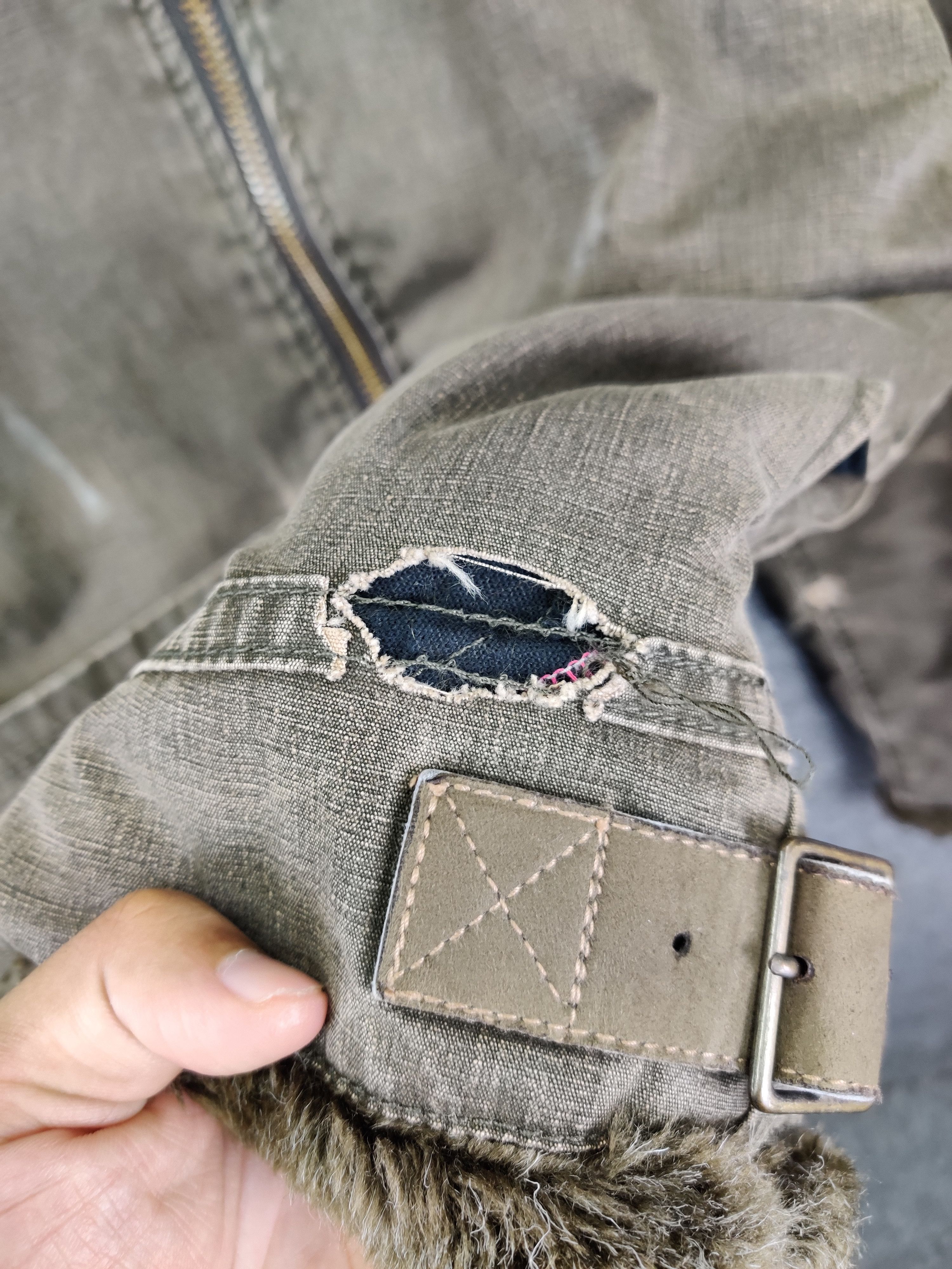 Johnbull Vintage John Bull Kojima Faux Fur Shearling Denim Jacket Size US L / EU 52-54 / 3 - 11 Thumbnail