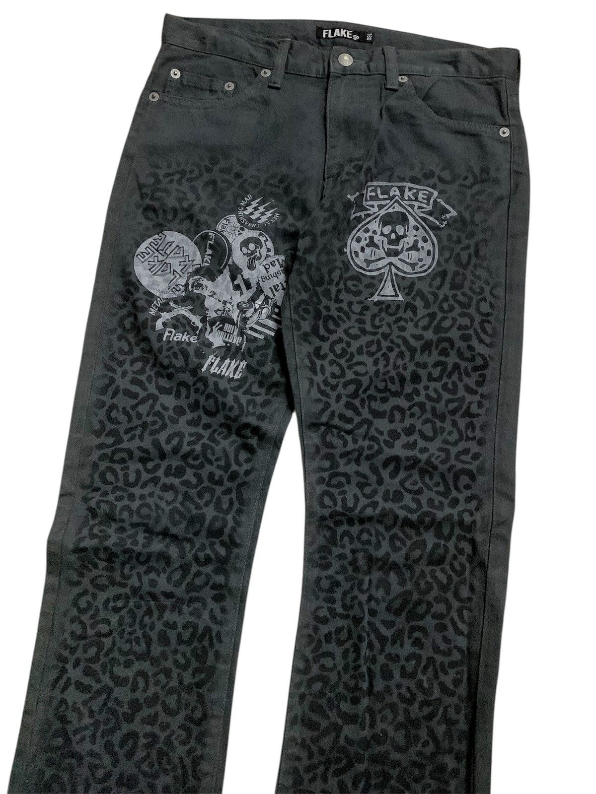 Hysteric Glamour 💥Japanese Flake Japan Punk Gothic Pant Size 28" / US 6 / IT 42 - 2 Thumbnail